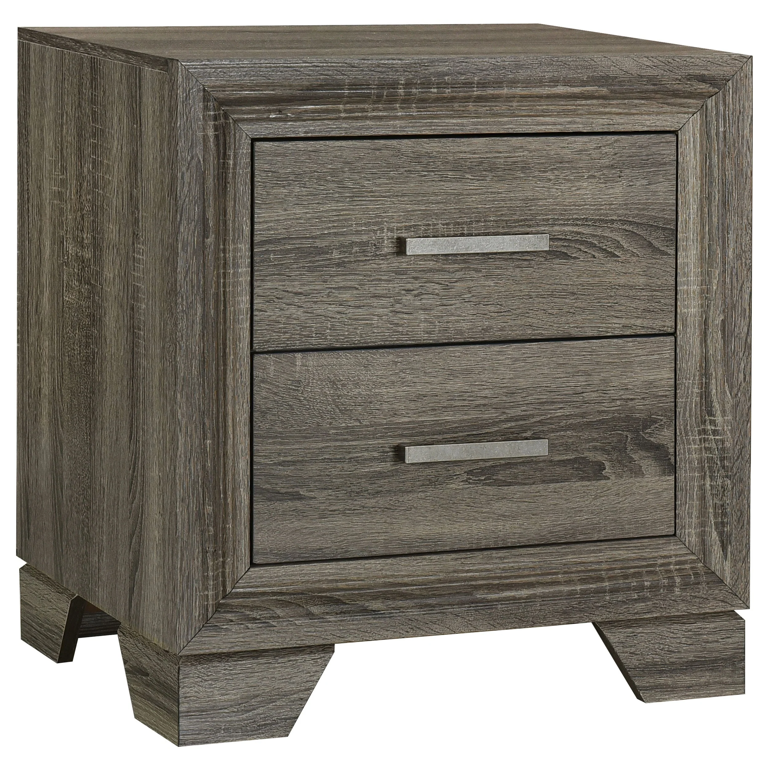 Wright Bedroom Set Brown Oak - Image 35