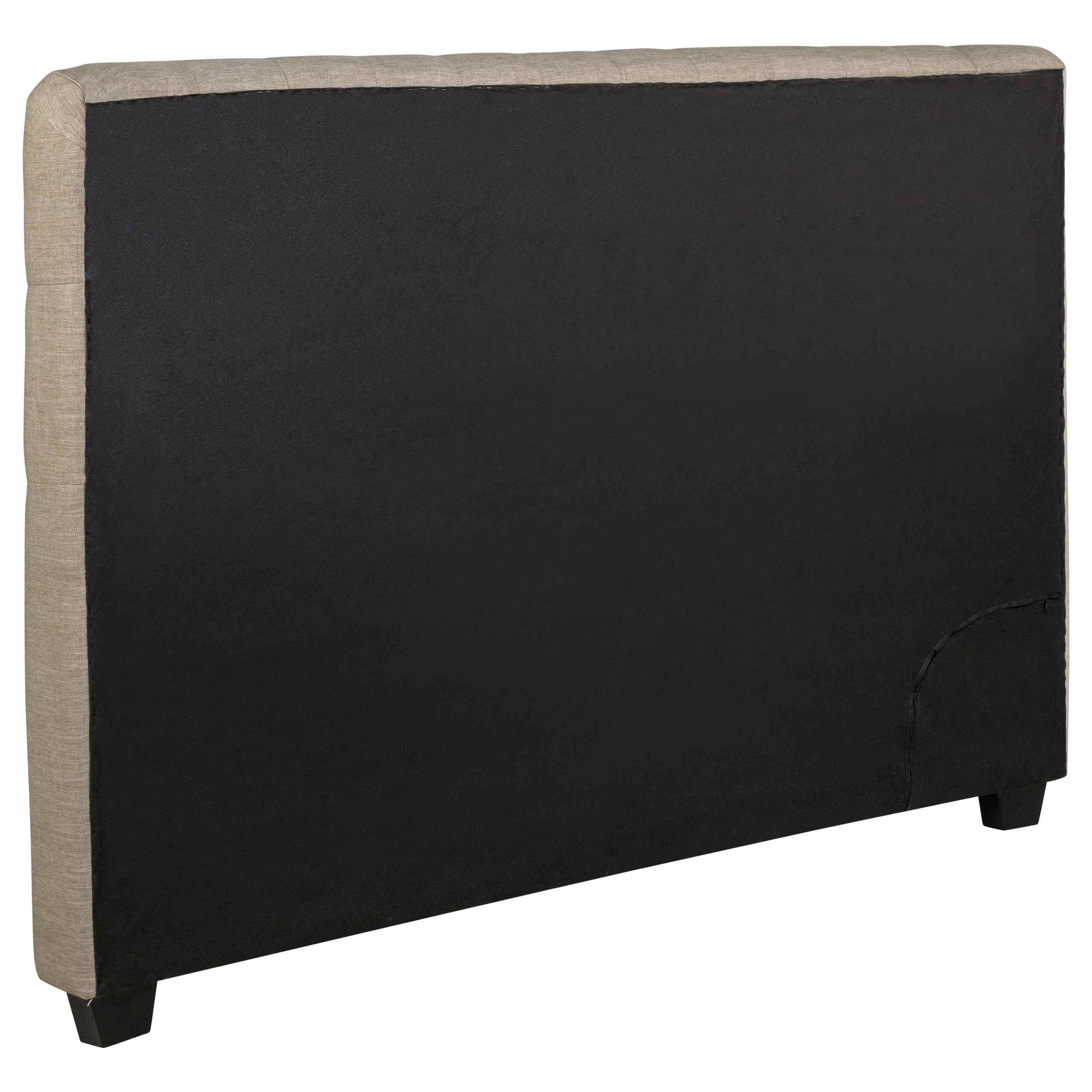 Chloe Upholstered Panel Headboard Oatmeal - Image 15