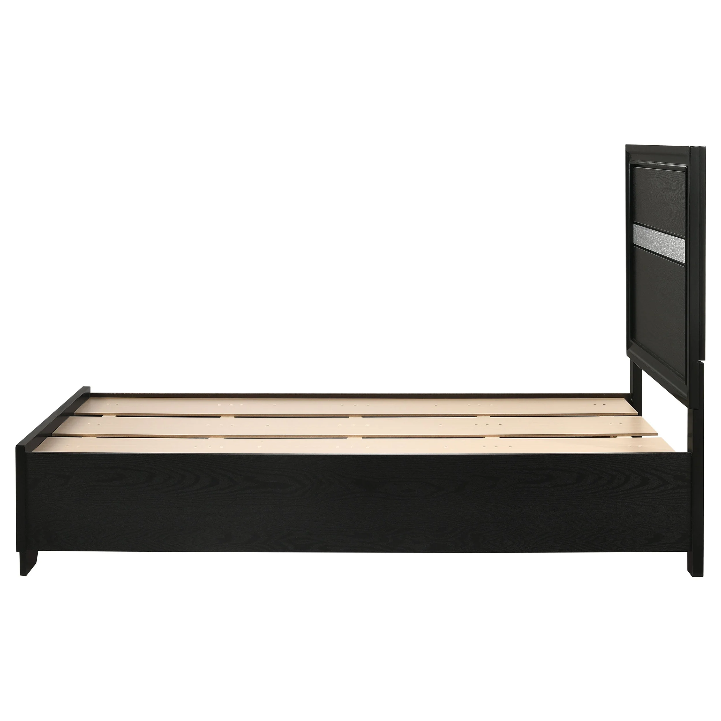 Miranda 51-inch Wood Storage Panel Bed - Image 70