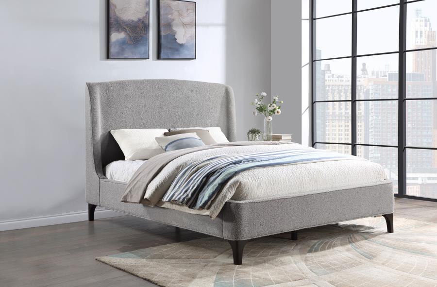 Mosby Upholstered Wingback Bed - Image 2