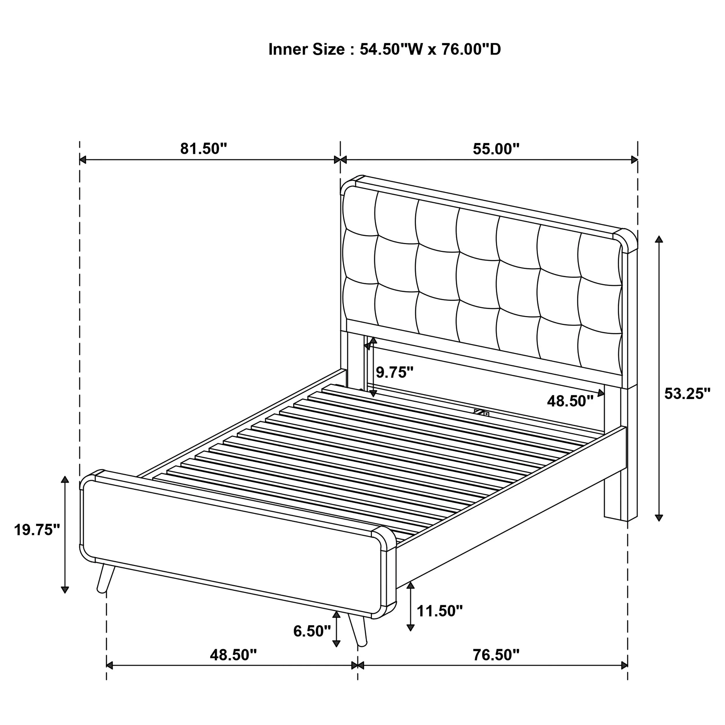 Robyn Wood Platform Bed - Image 104
