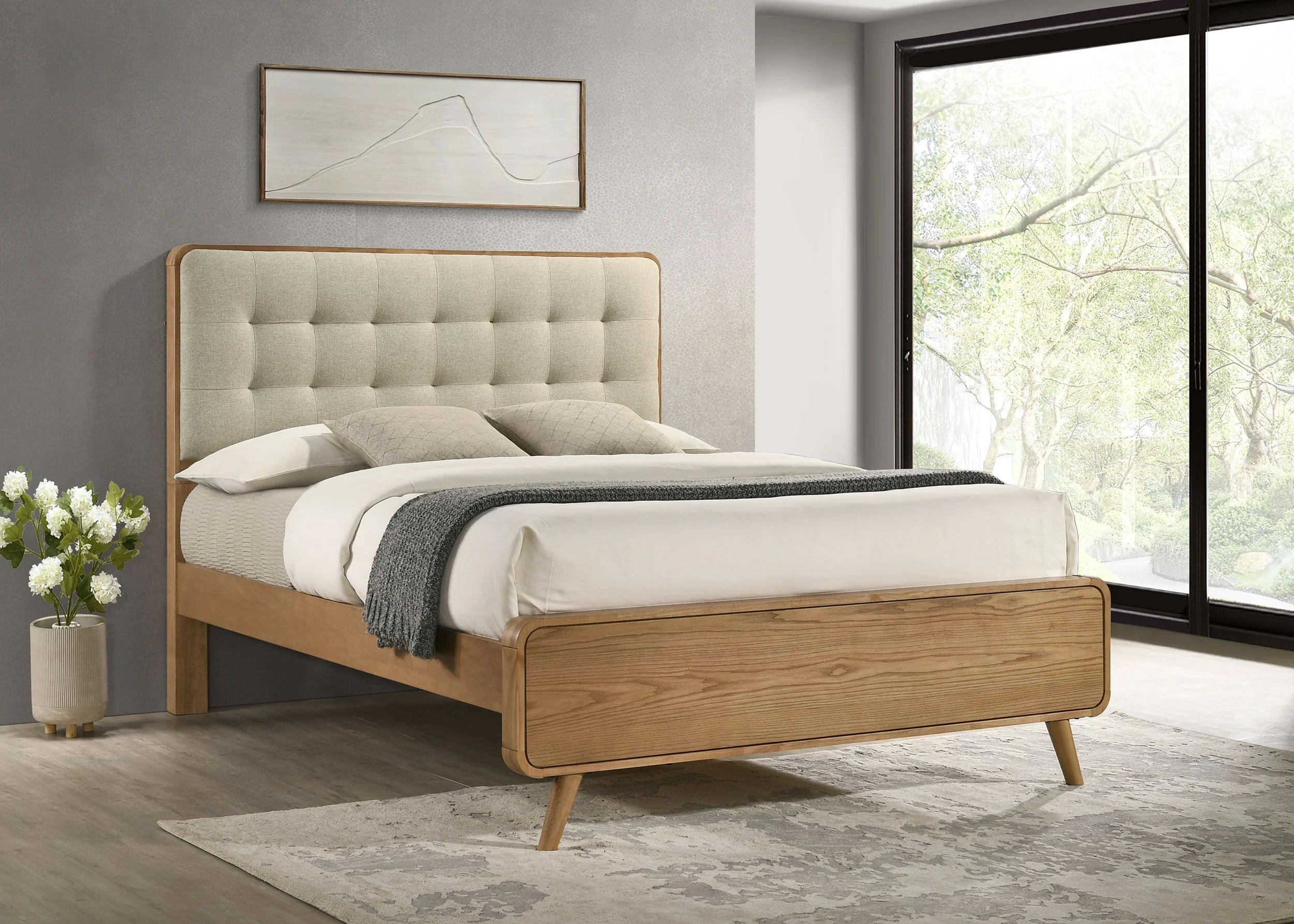 Robyn Wood Platform Bed - Image 26