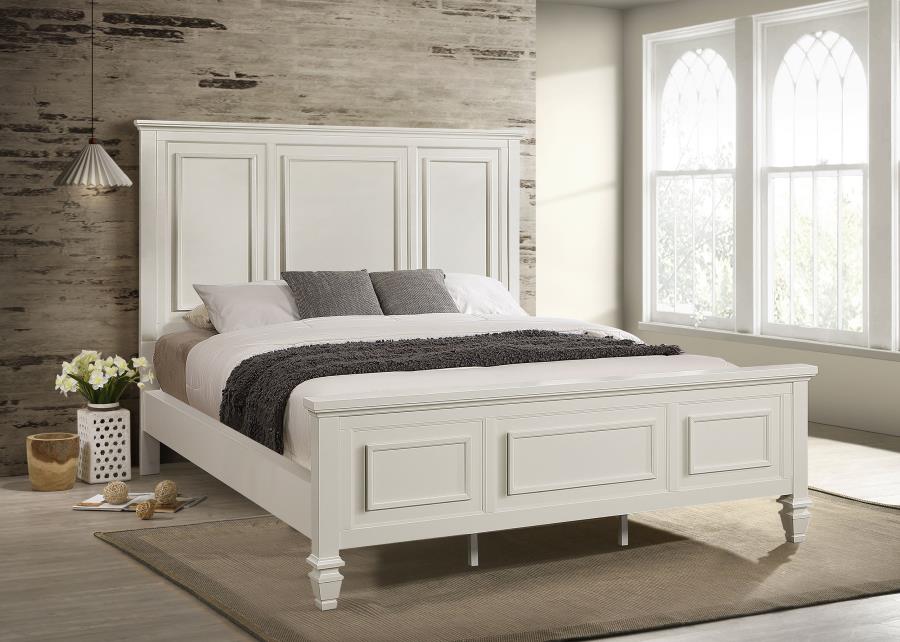 Sandy Beach Wood Panel Bed - Image 2