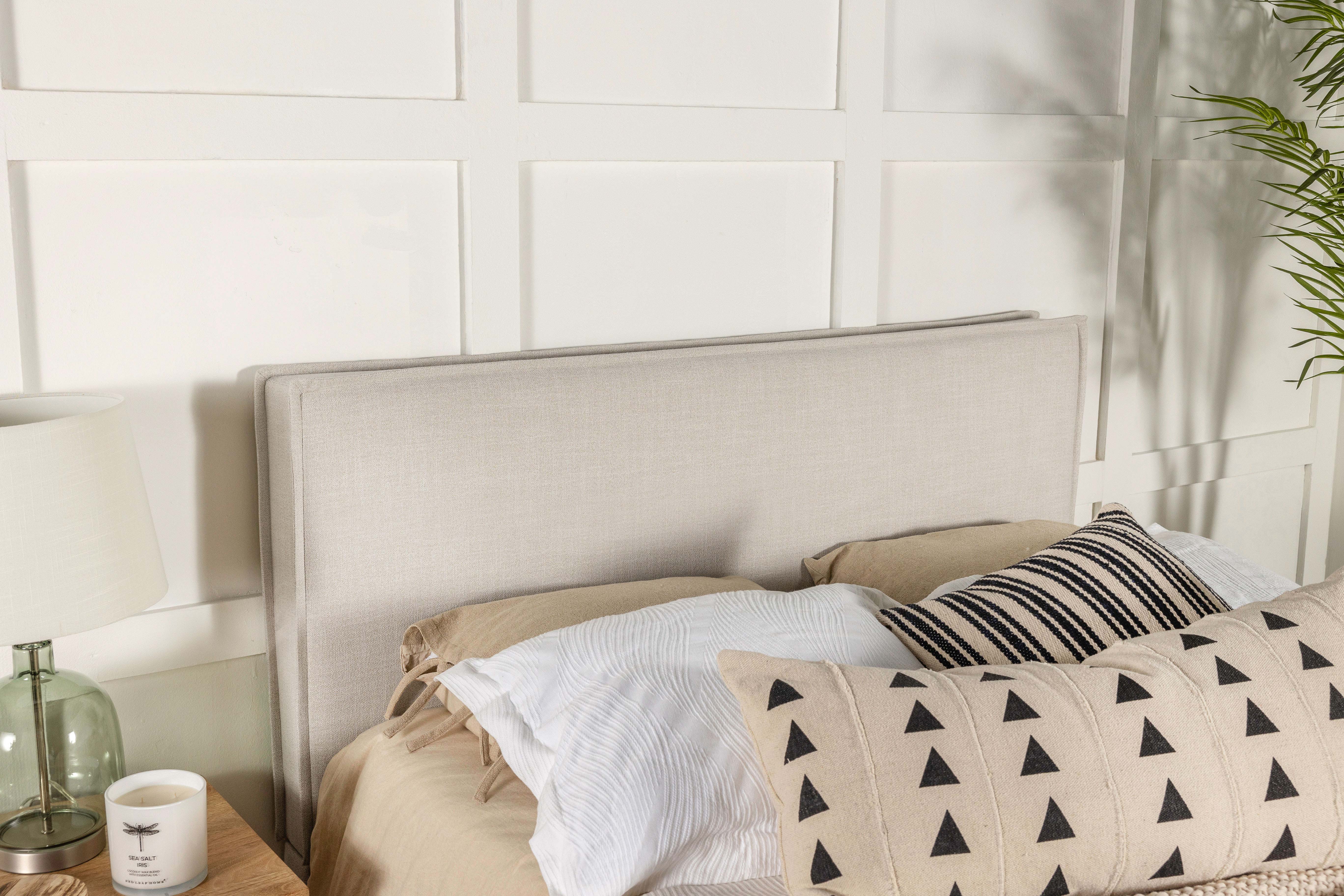 Izzy Upholstered or Full Panel Headboard Sand - Image 7