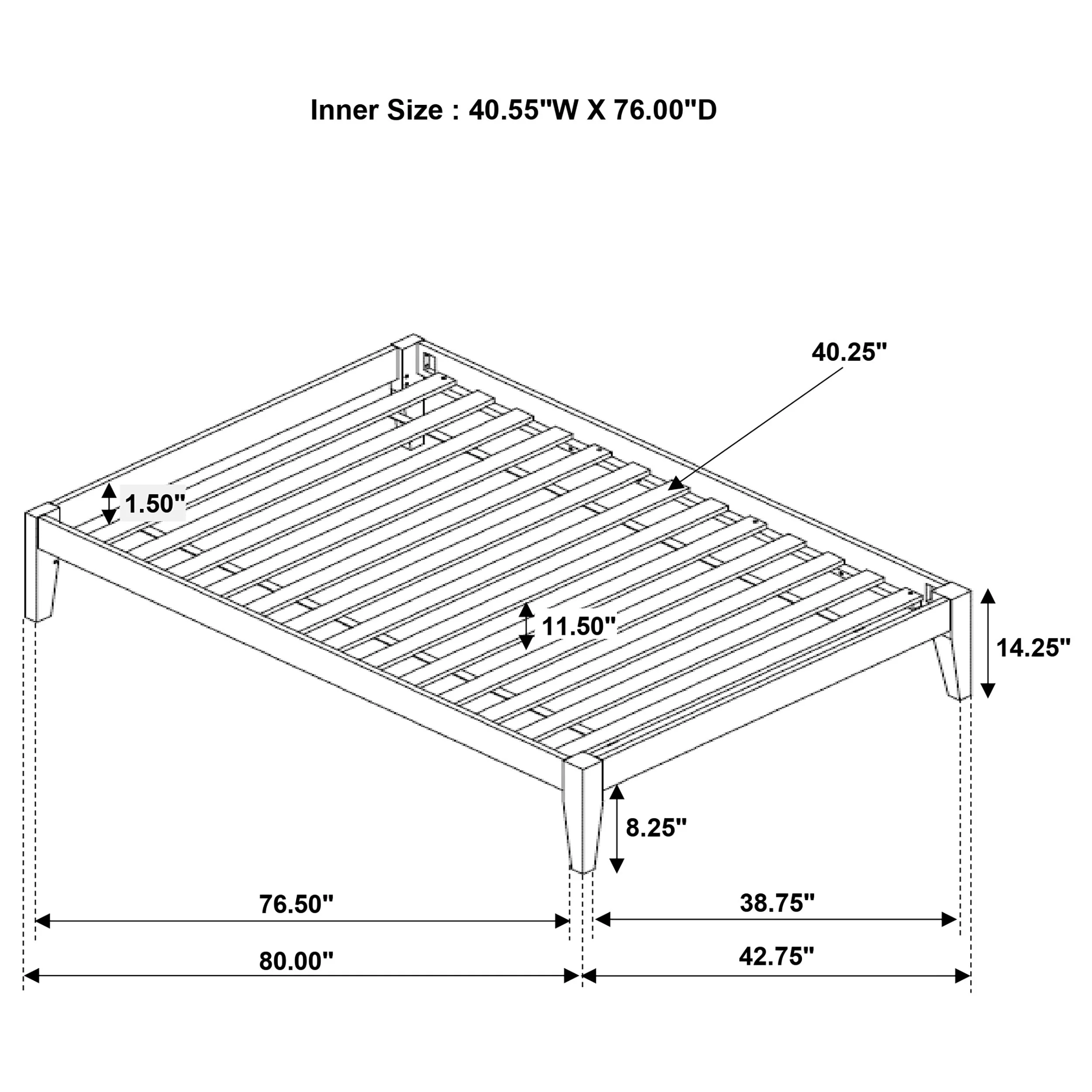 Hounslow Universal Platform Bed - Image 110