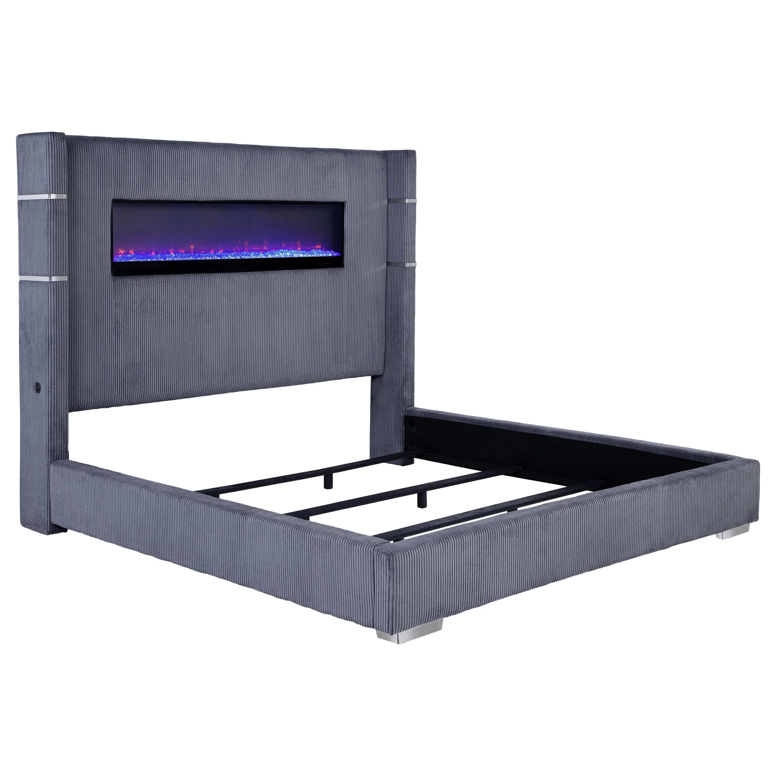Tisdall Upholstered Flame Visualizer Bed - Image 17