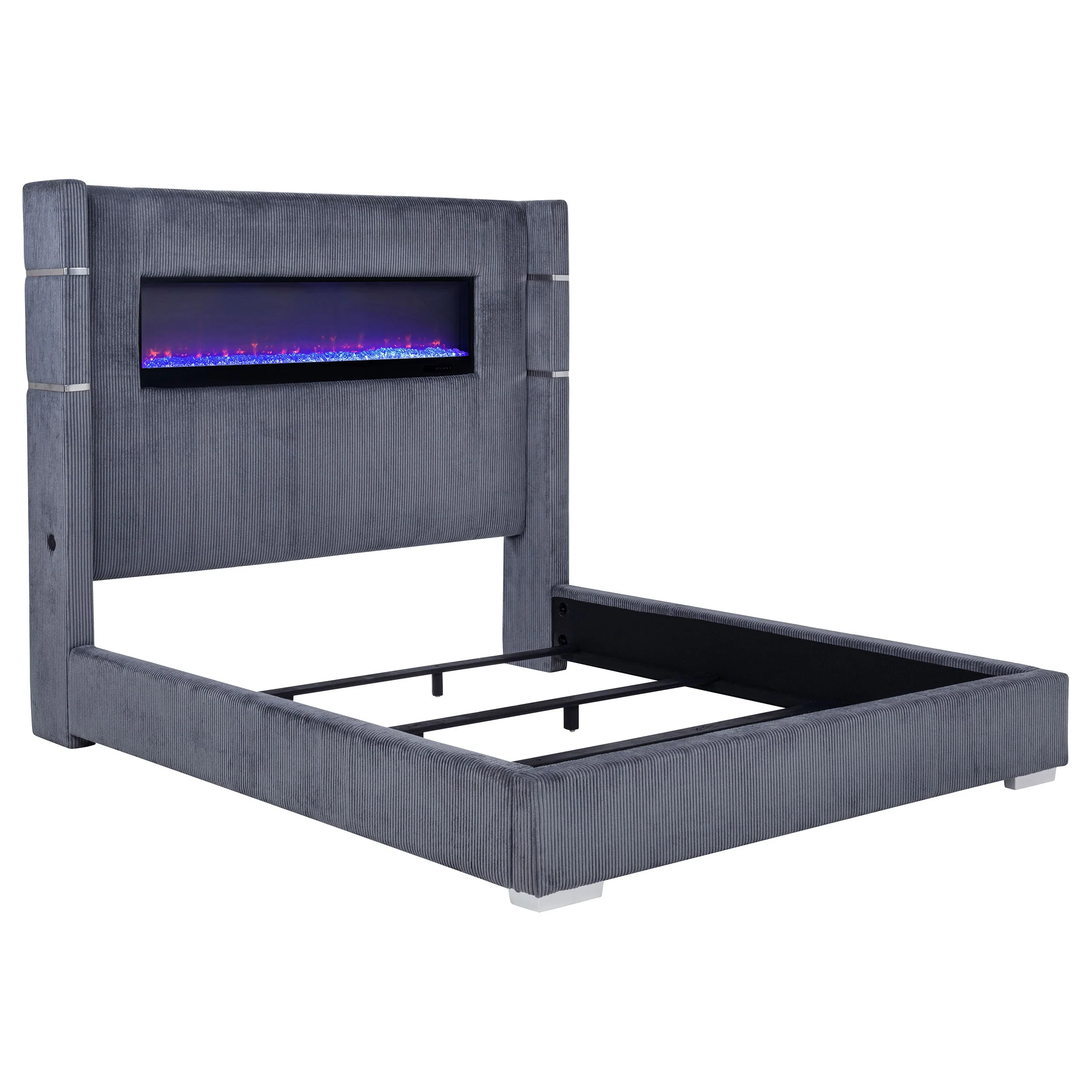 Tisdall Upholstered Flame Visualizer Bed - Image 18
