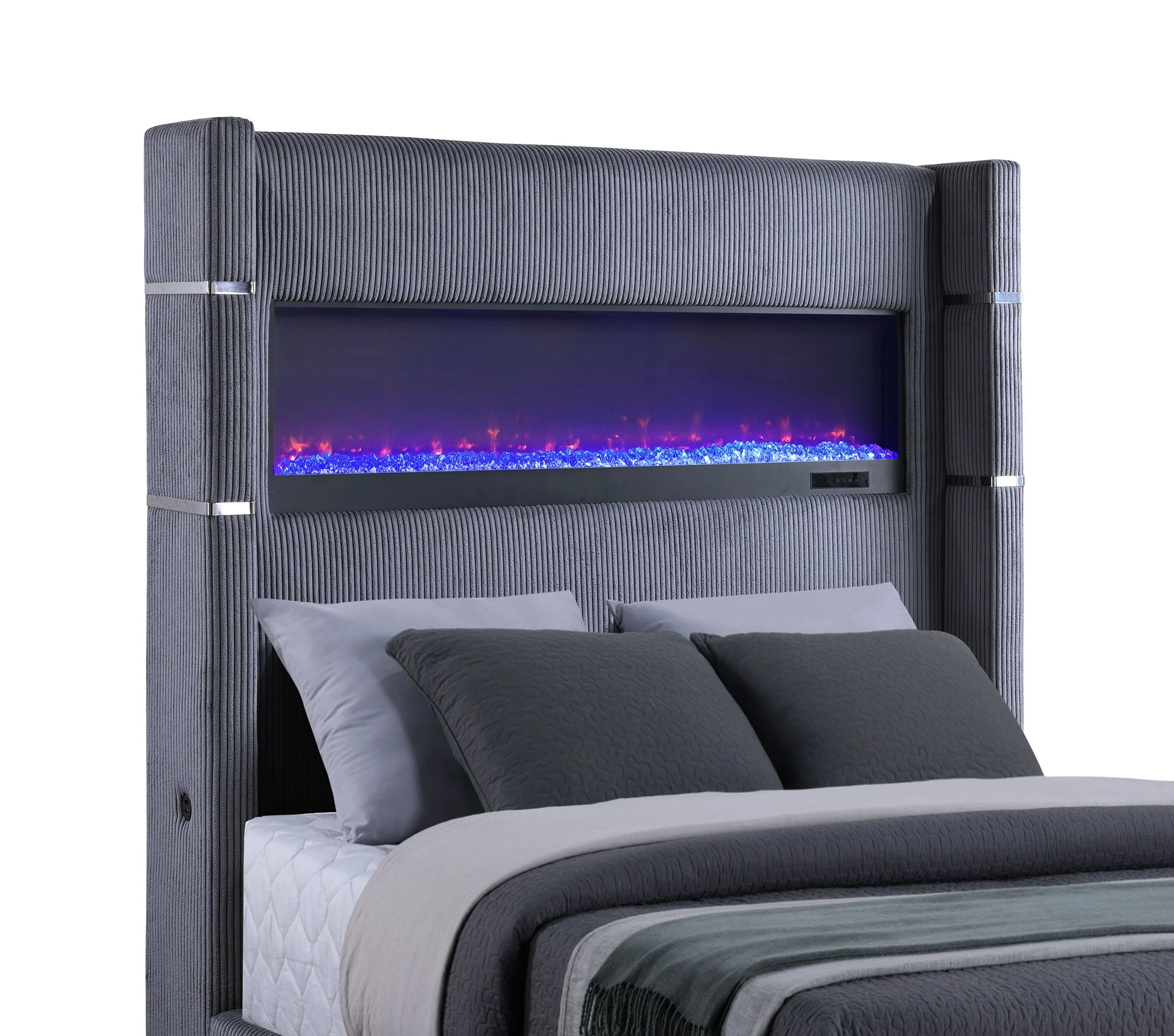Tisdall Upholstered Flame Visualizer Bed - Image 62
