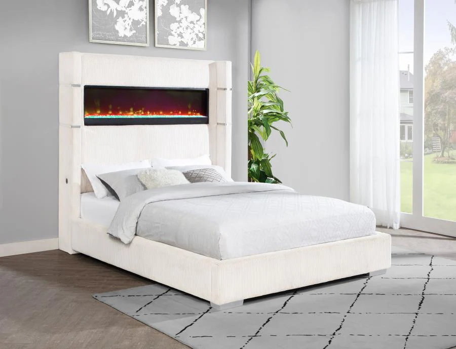 Tisdall Upholstered Flame Visualizer Bed - Image 8