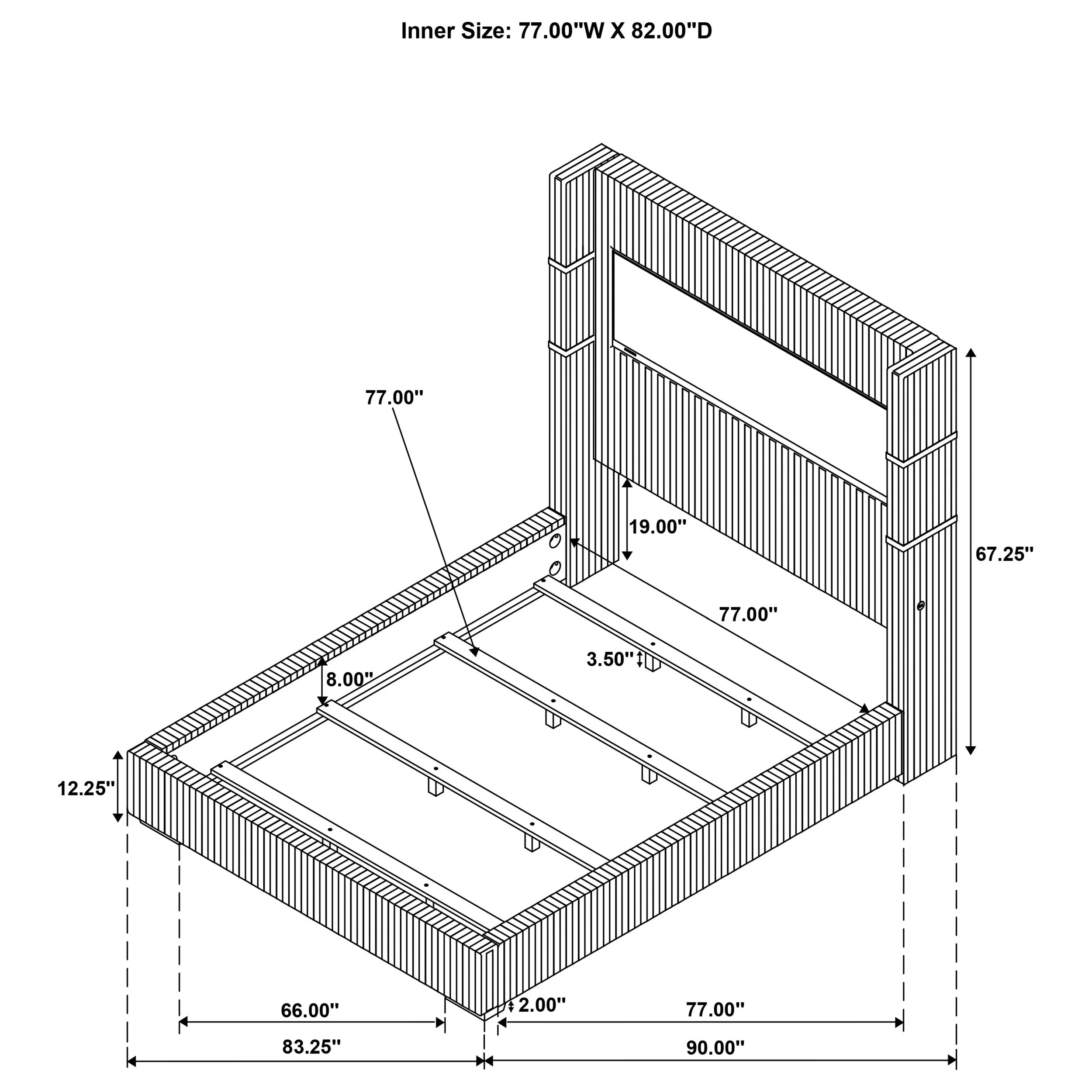 Tisdall Upholstered Flame Visualizer Bed - Image 85