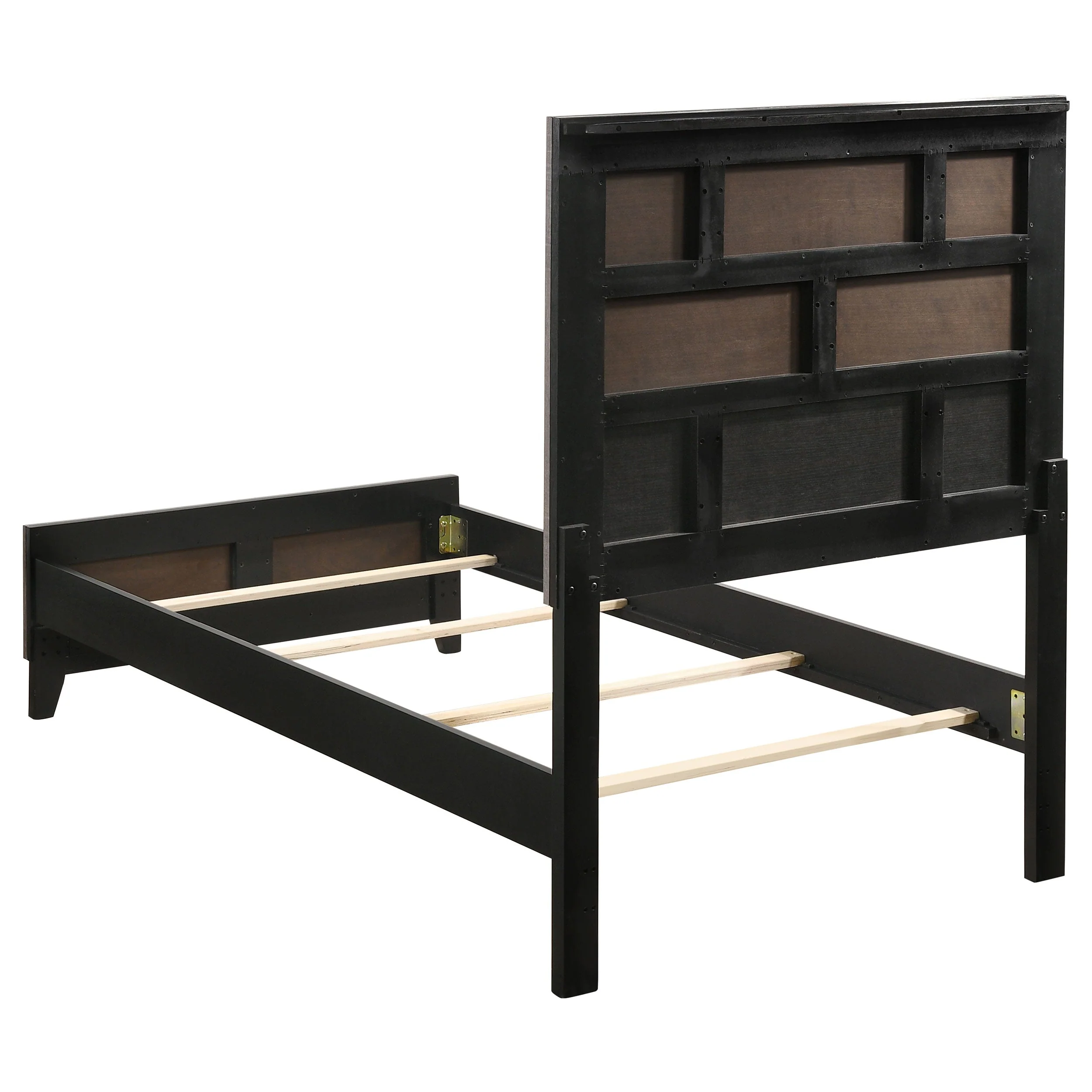 Watson Wood Panel Bed Grey Oak - Image 25