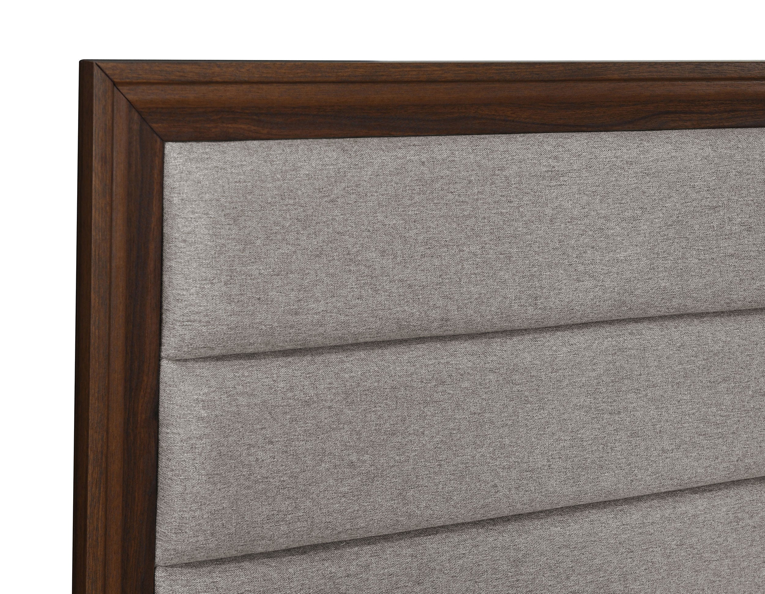 Welsley 50-inch Upholstered Bed Walnut - Image 16