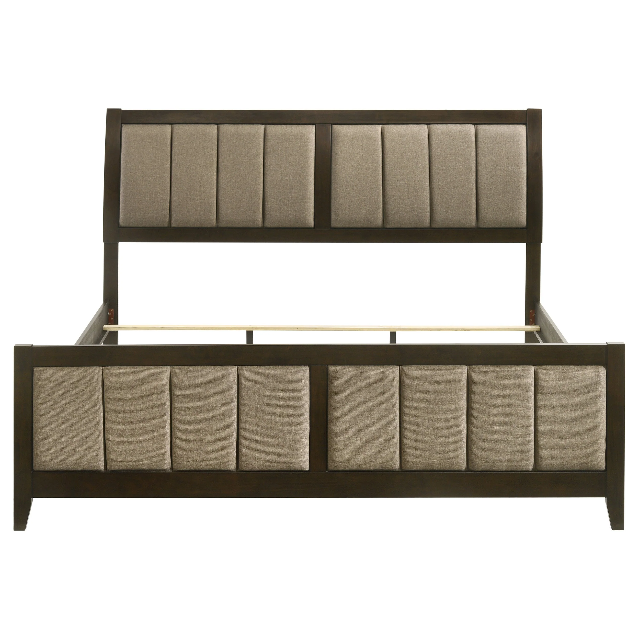 Wilkes 51-inch Upholstered Bed Dark Cocoa - Image 23