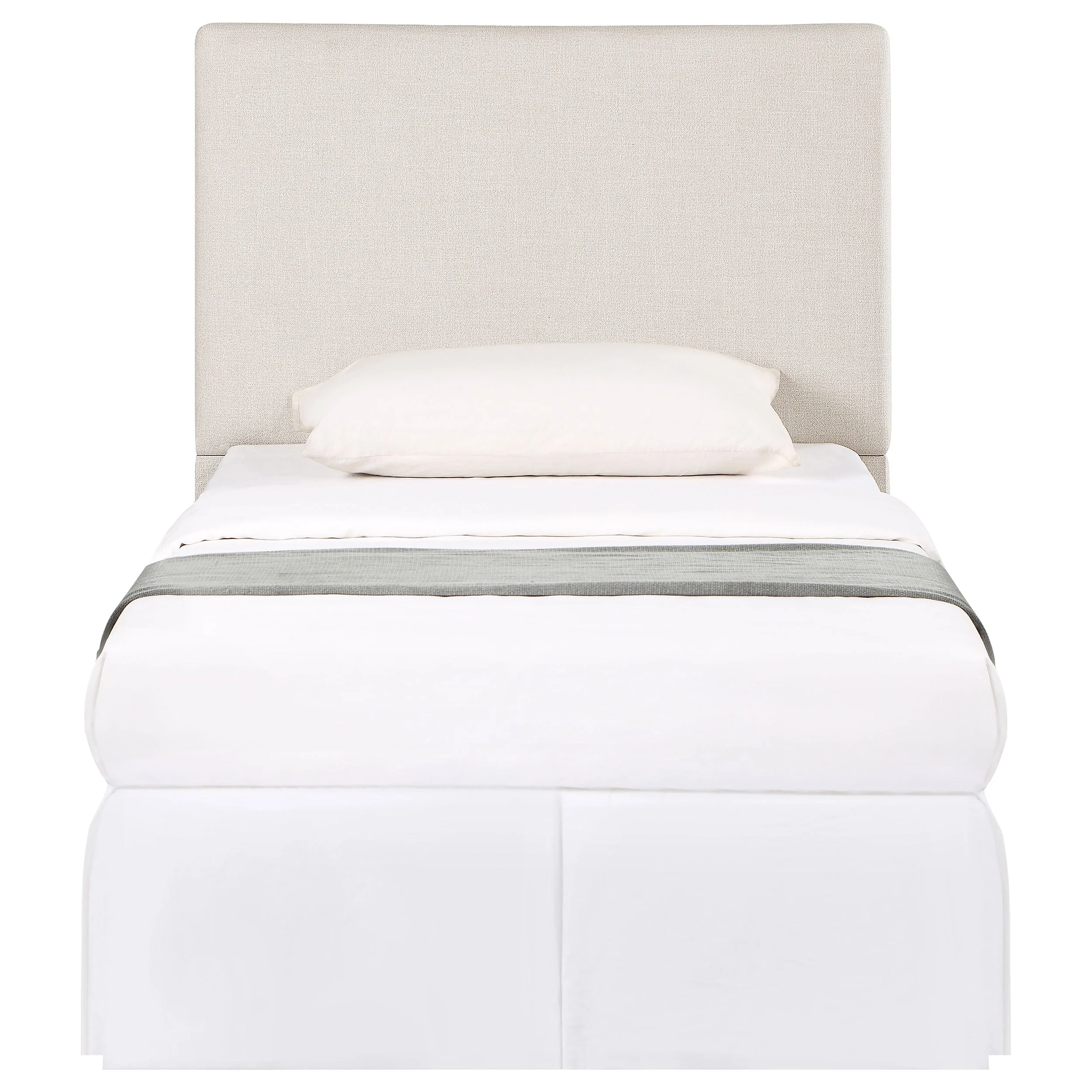 Pirro Upholstered or Full Panel Headboard Sand - Image 12