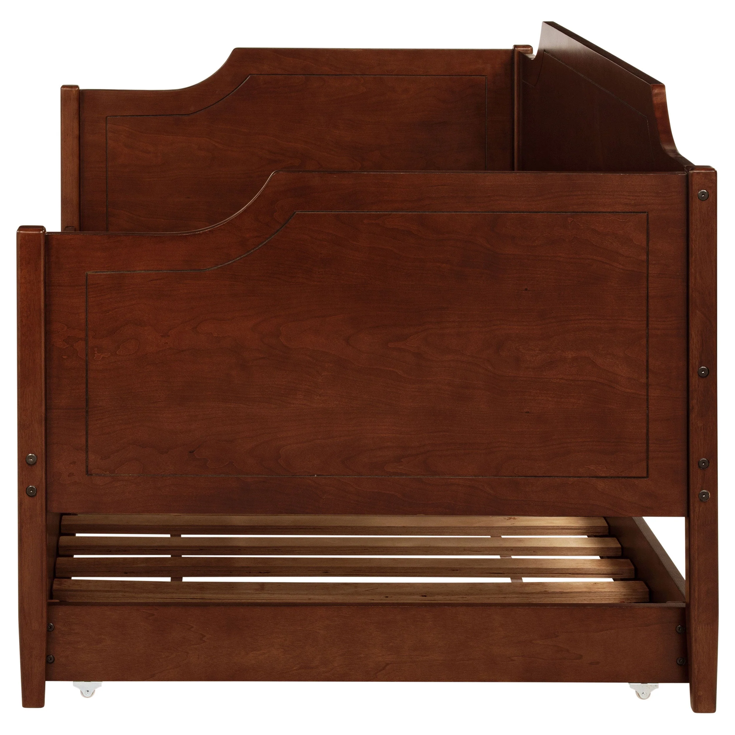 Redding Wood Twin Daybed With Trundle Cherry - Image 8