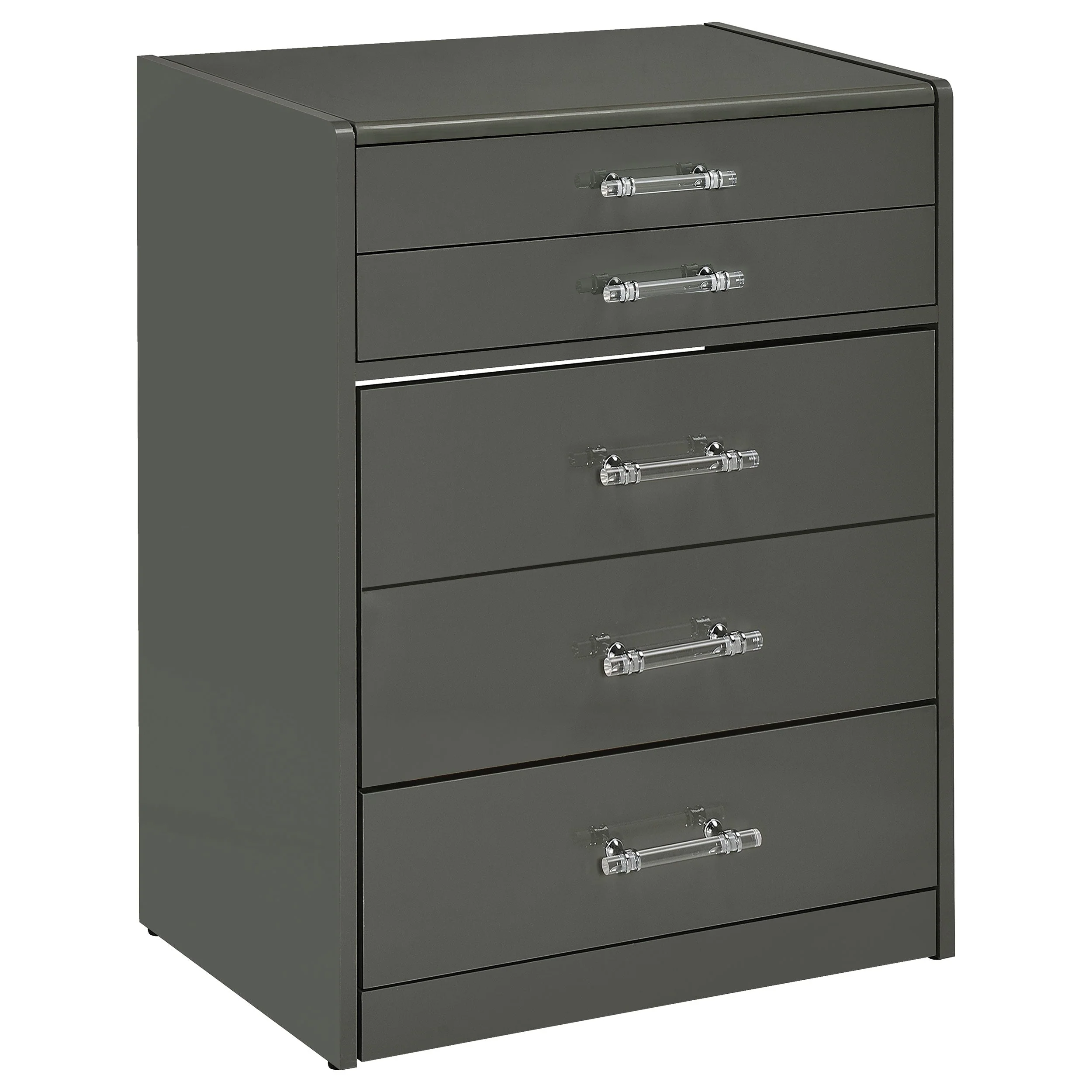 Danbury 3-drawer Makeup Vanity & Stool Set High Gloss - Image 15