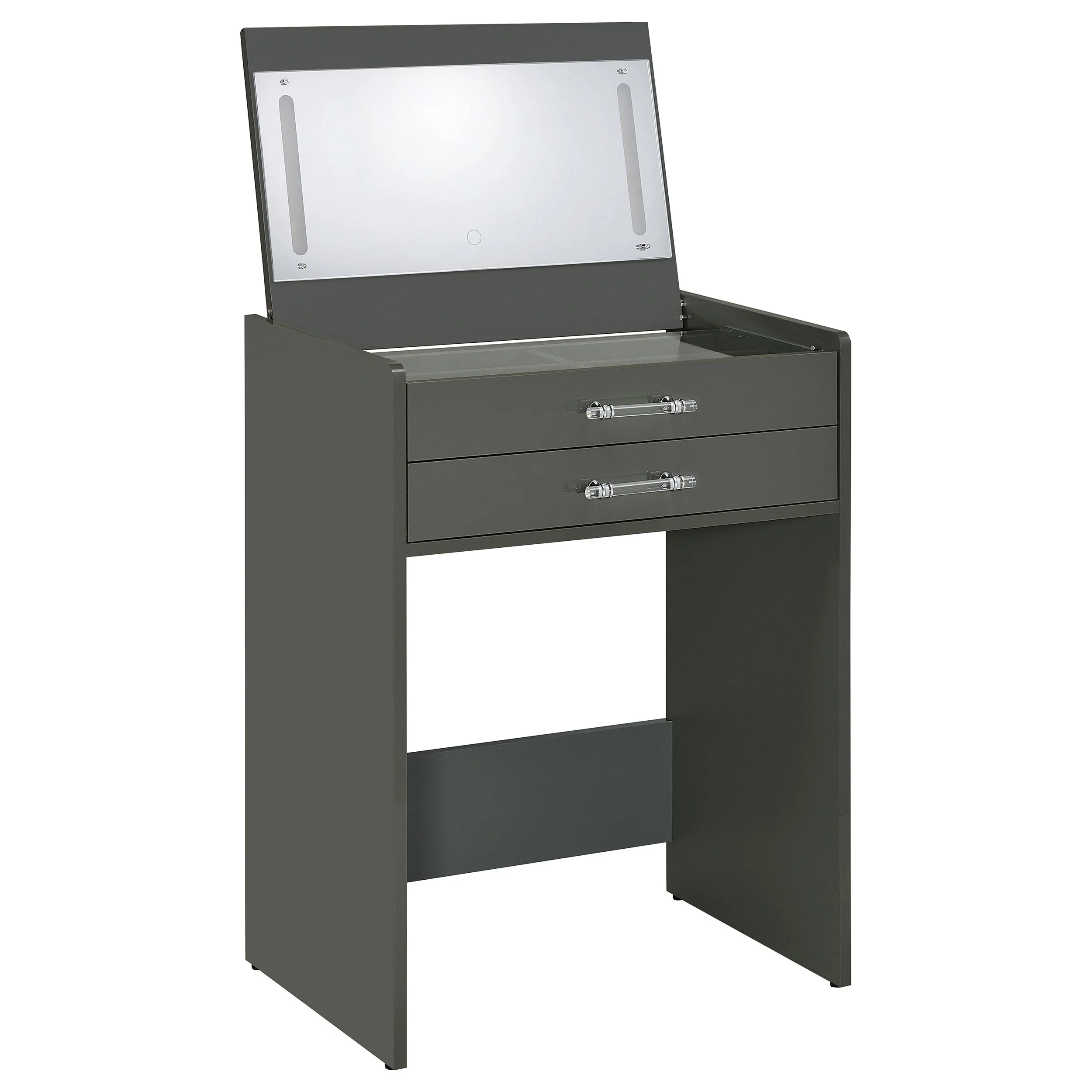 Danbury 3-drawer Makeup Vanity & Stool Set High Gloss - Image 24