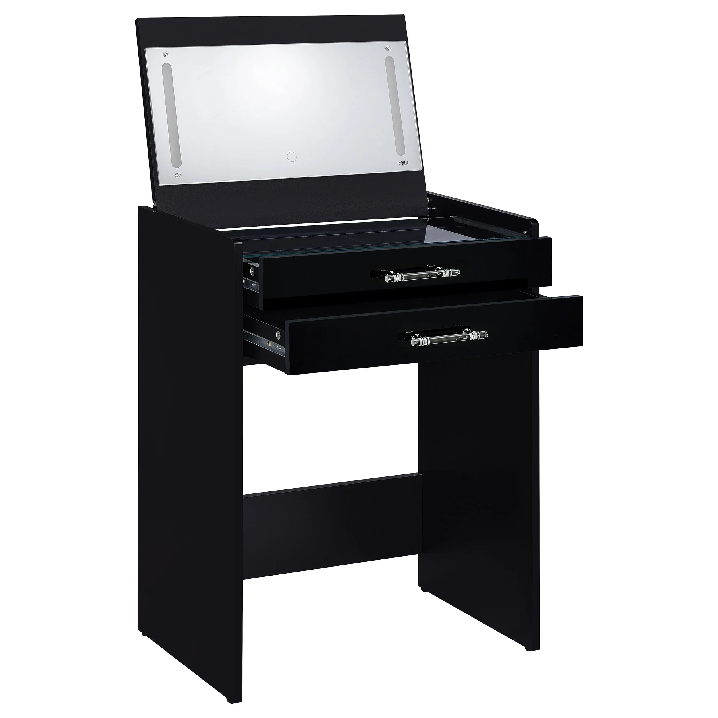Danbury 3-drawer Makeup Vanity & Stool Set High Gloss - Image 26