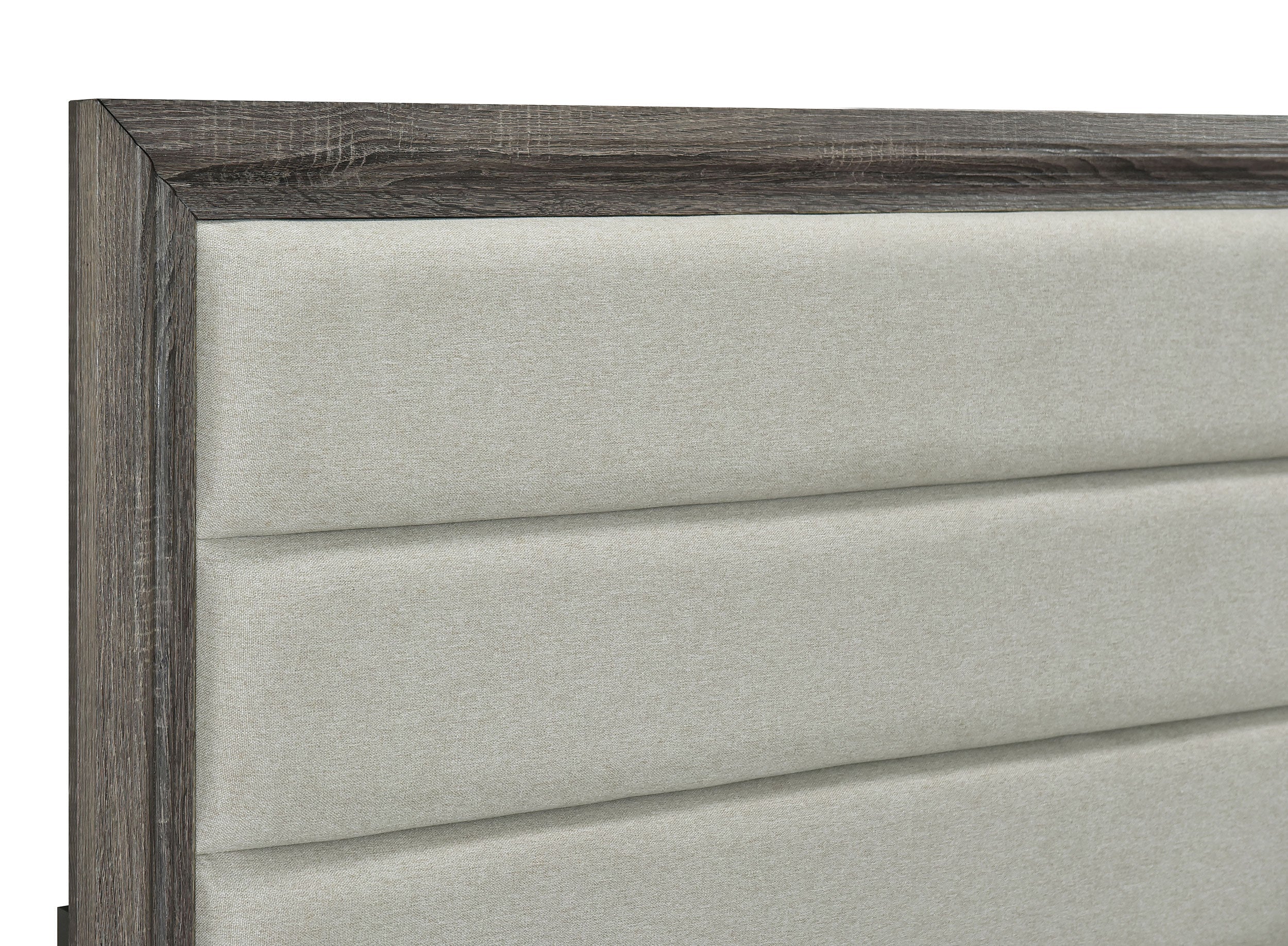 Wright 52-inch Upholstered Bed Brown Oak - Image 16