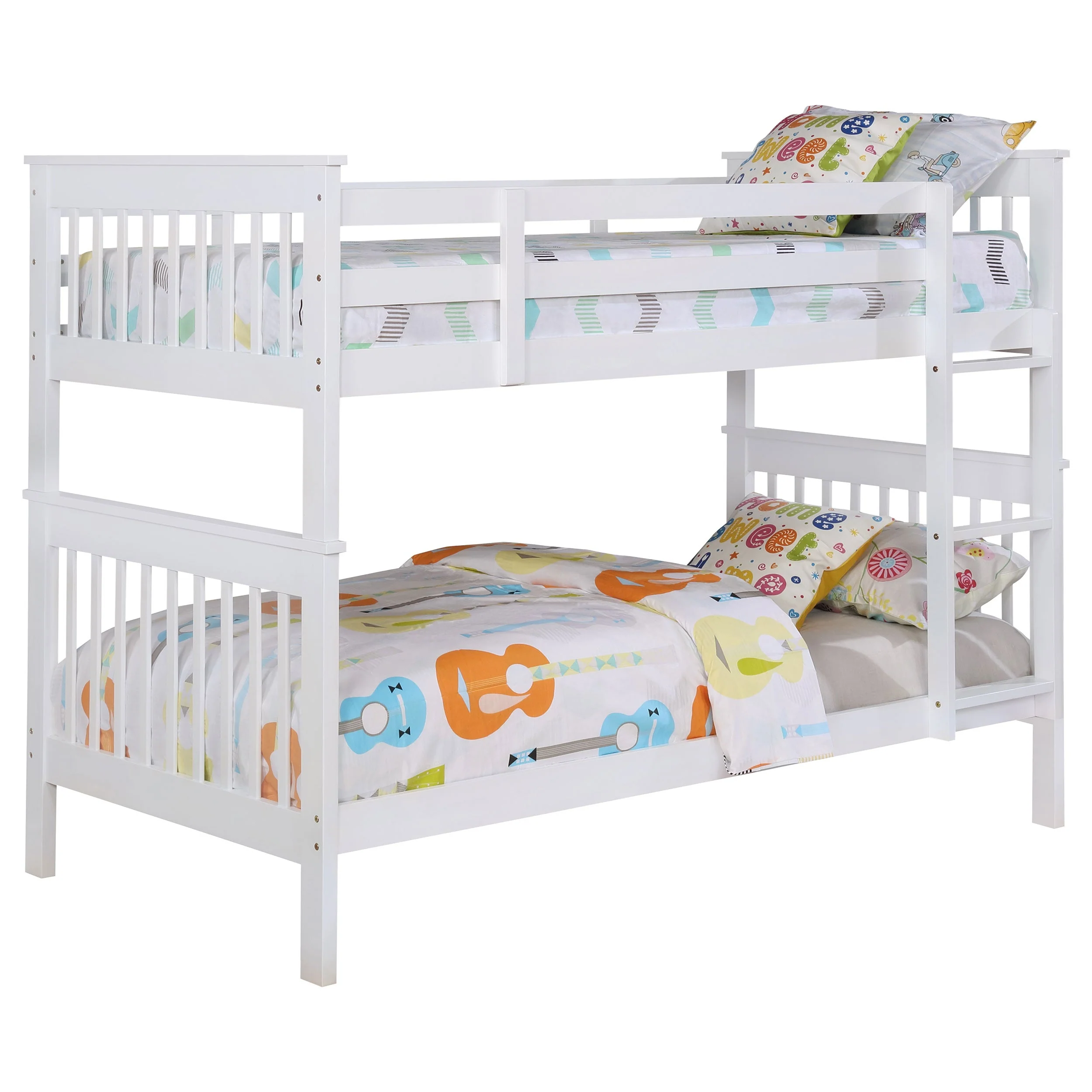 Chapman Wood Twin Over Twin Bunk Bed - Image 7