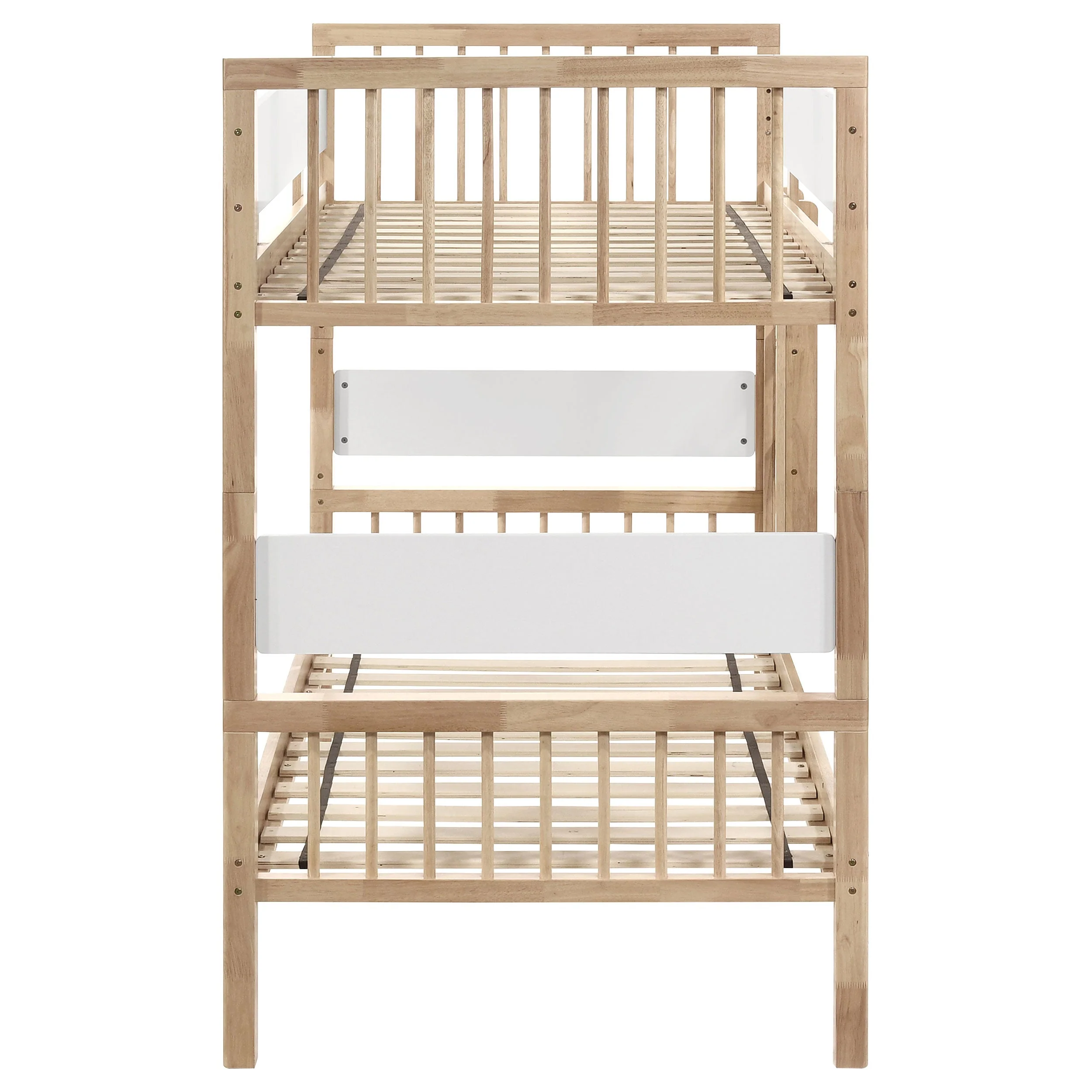 Dakota Wood Twin Over Twin Bunk Bed Natural - Image 7