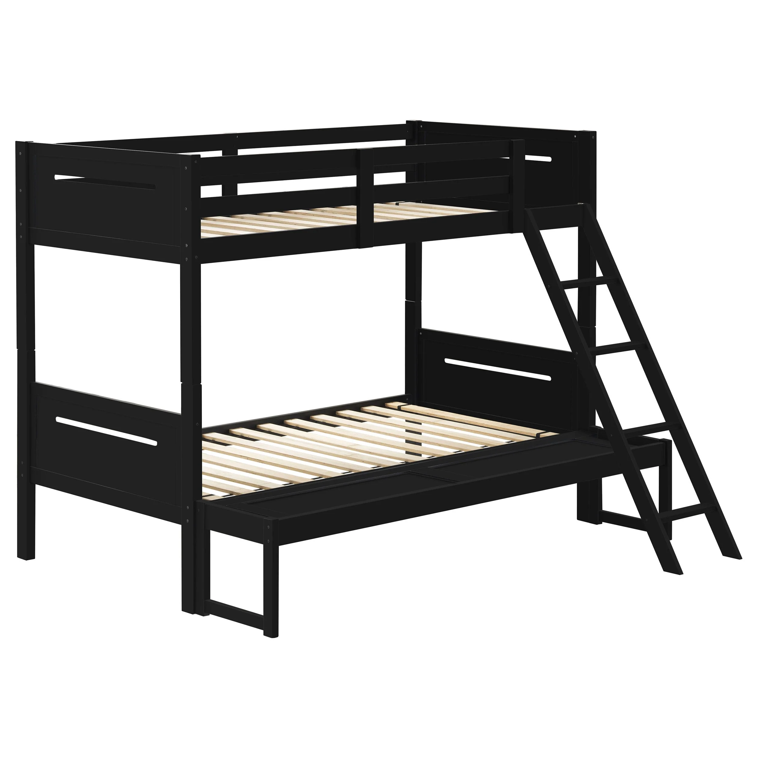 Littleton Wood Twin Over Twin Bunk Bed Espresso - Image 12