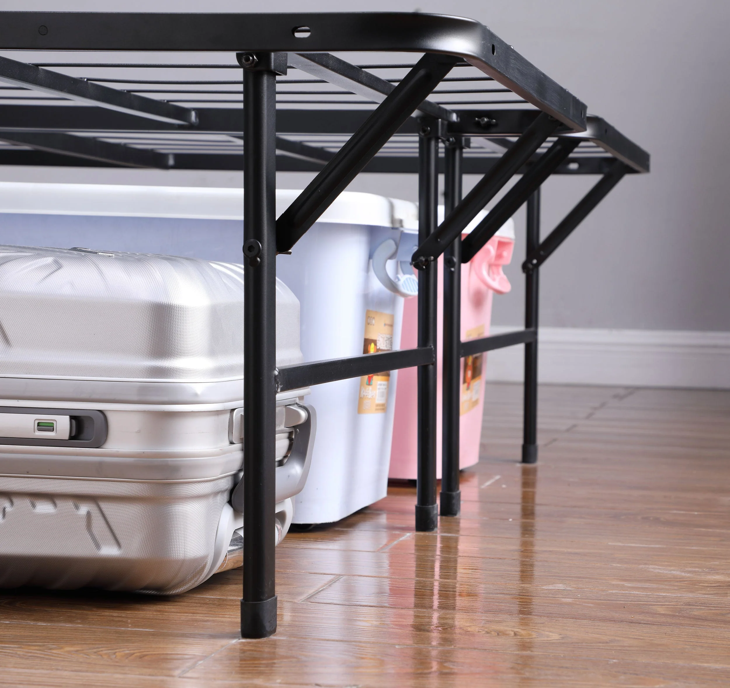 Mabel Metal Mattress Support Platform Bed - Image 38