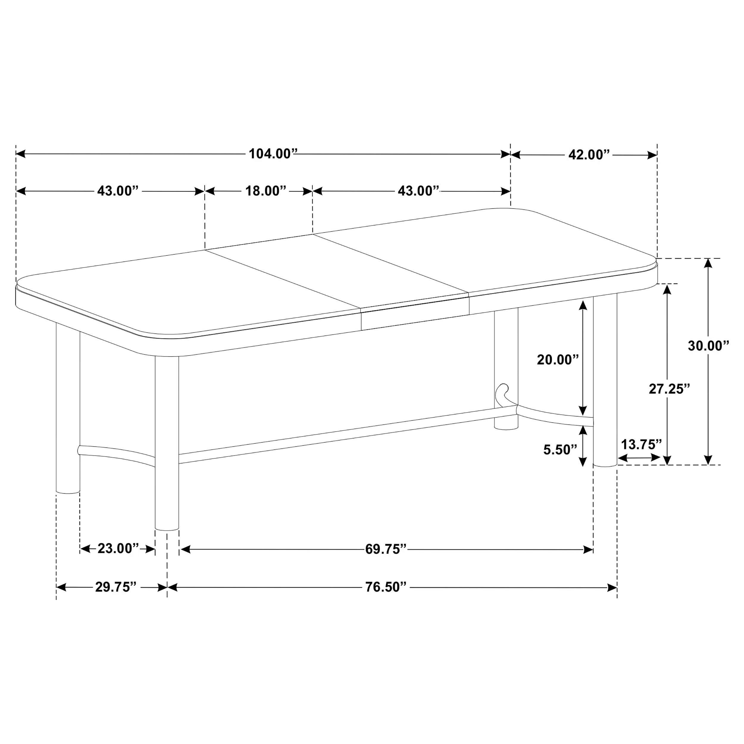 Arini Extension Leaf Dining Table Set - Image 61