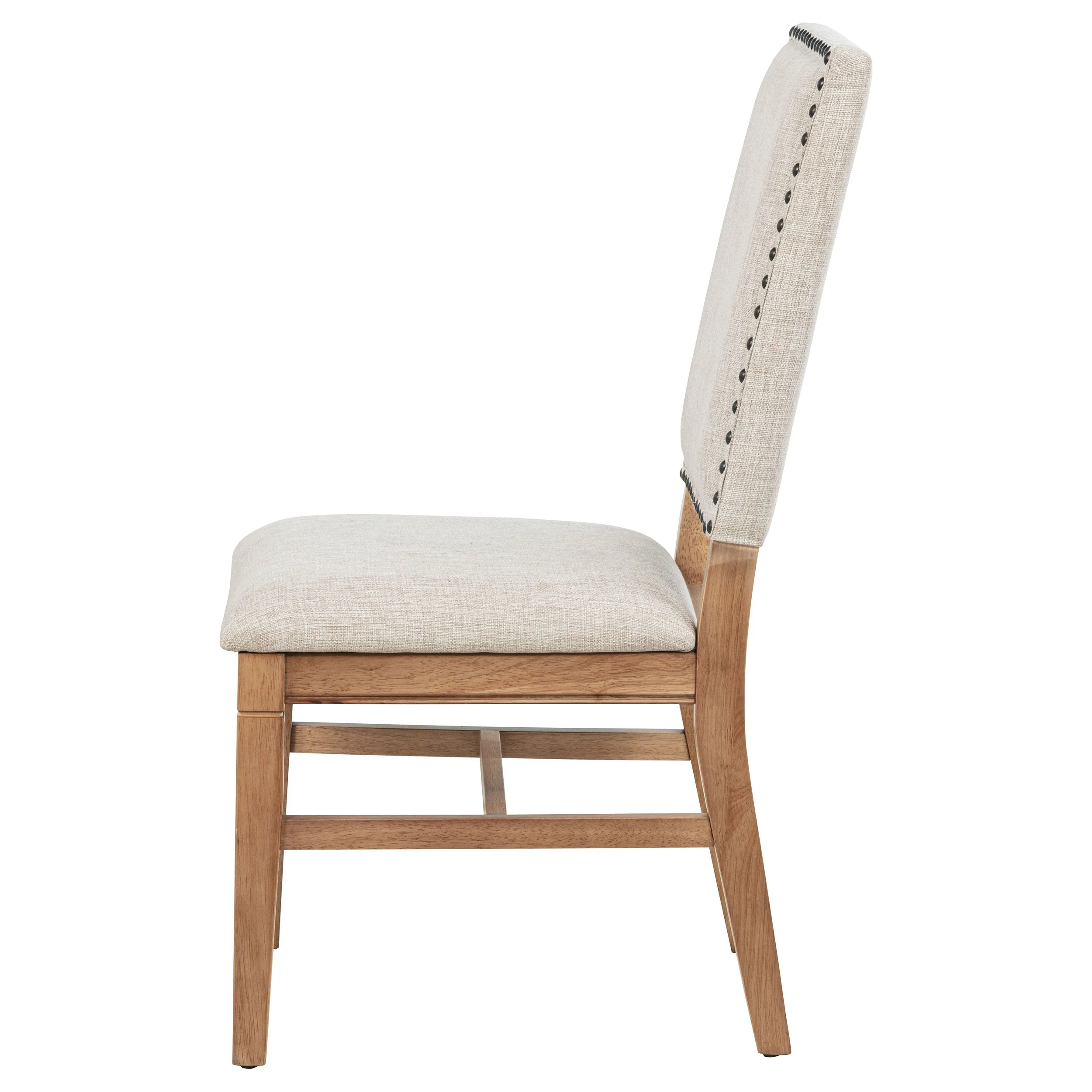 Middleton Upholstered Dining Side Chair Beige (Set of 2) - Image 7