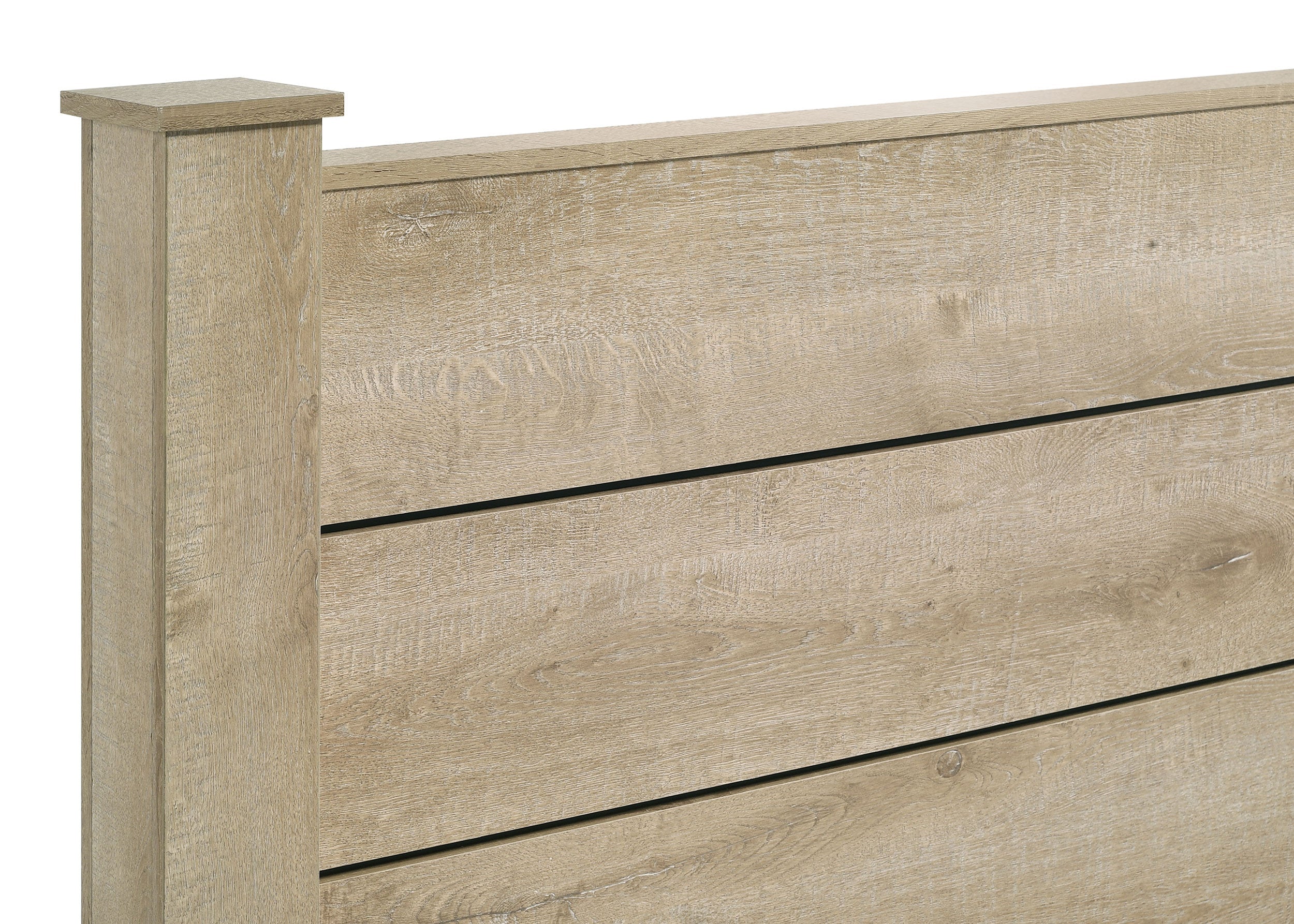 Oakglen 55-inch Panel Bed Weathered Oak - Image 22