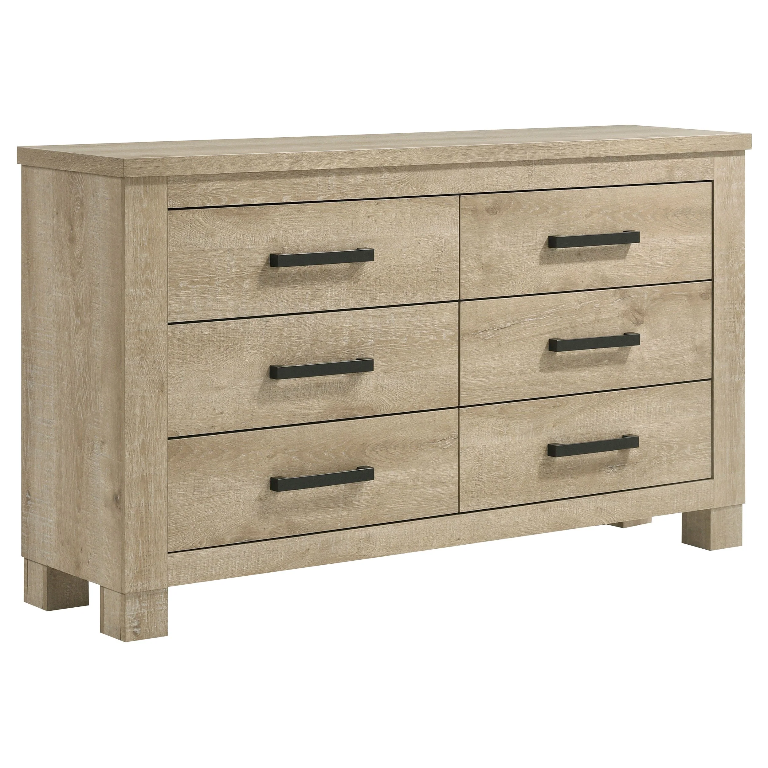 Oakglen Bedroom Set Weathered Oak - Image 43