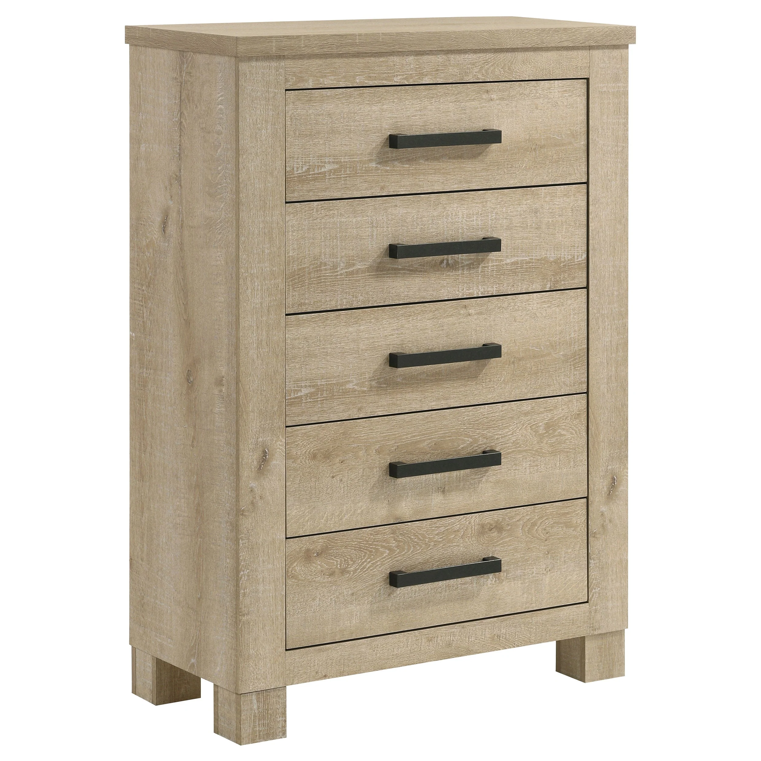 Oakglen Bedroom Set Weathered Oak - Image 68