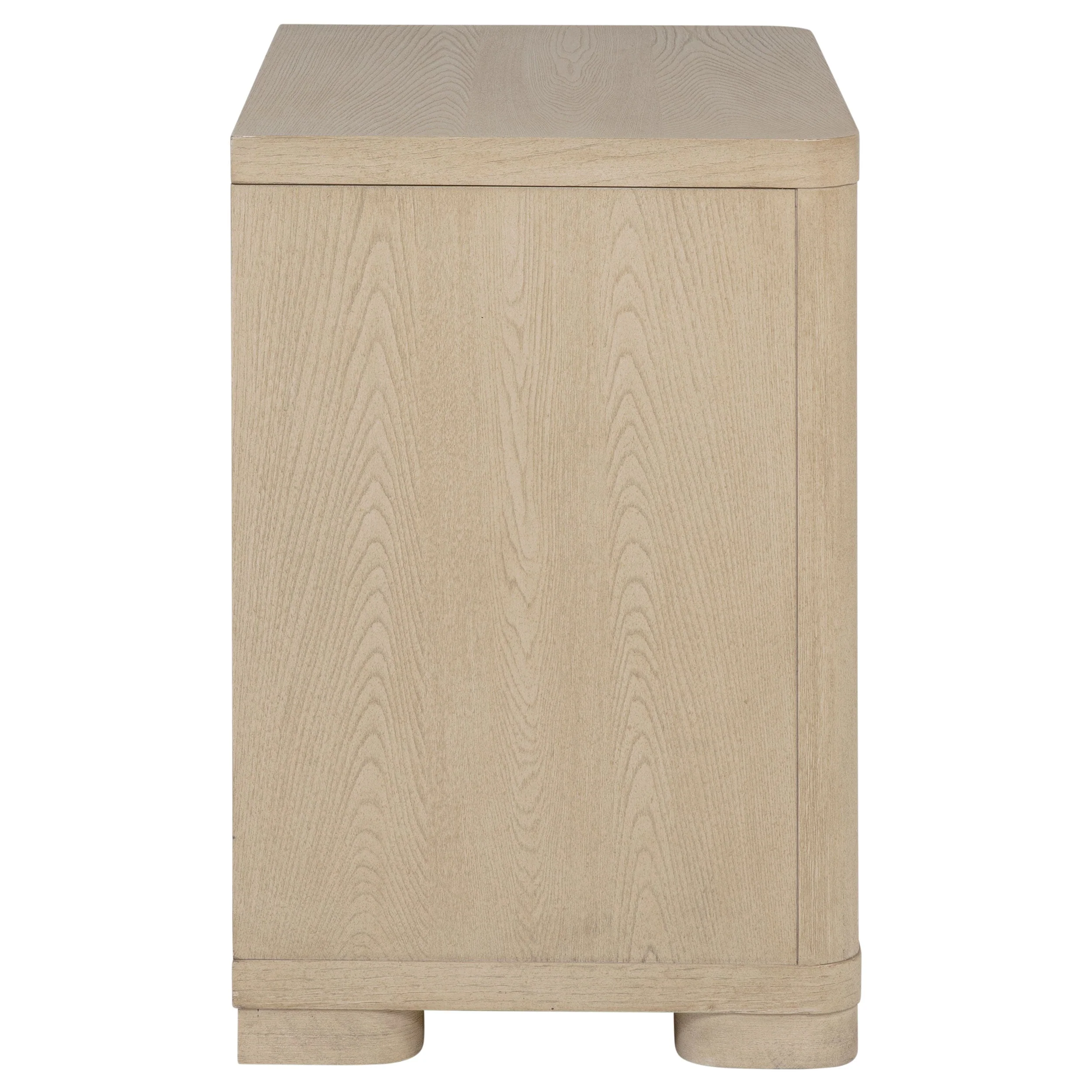 Ladera 2-drawer Nightstand Bedside Table Light Elm - Image 10