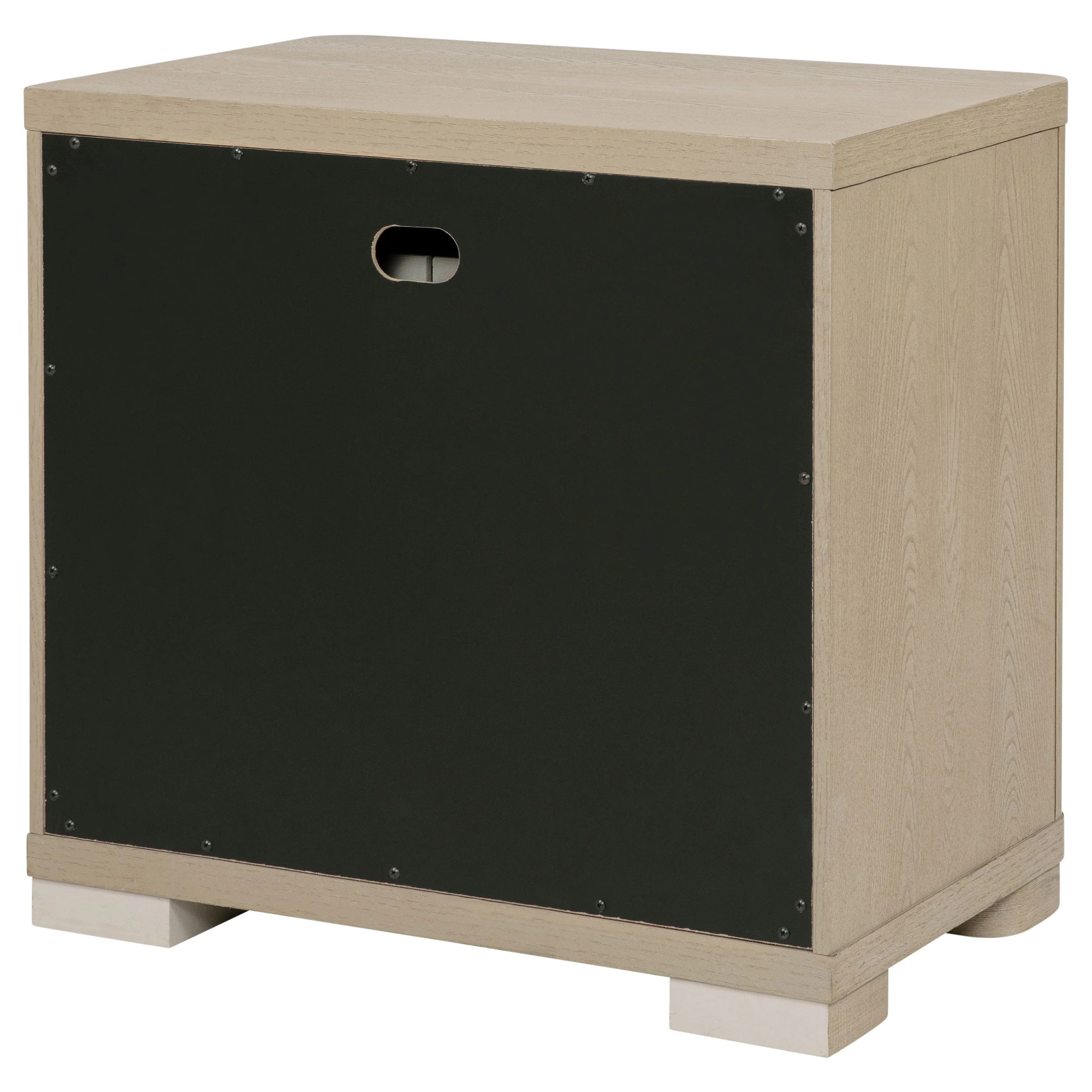Ladera 2-drawer Nightstand Bedside Table Light Elm - Image 9