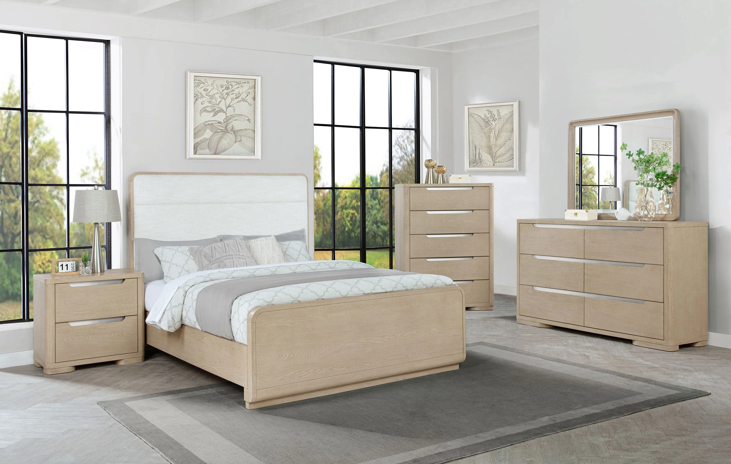 Ladera Bedroom Set Light Elm - Image 8