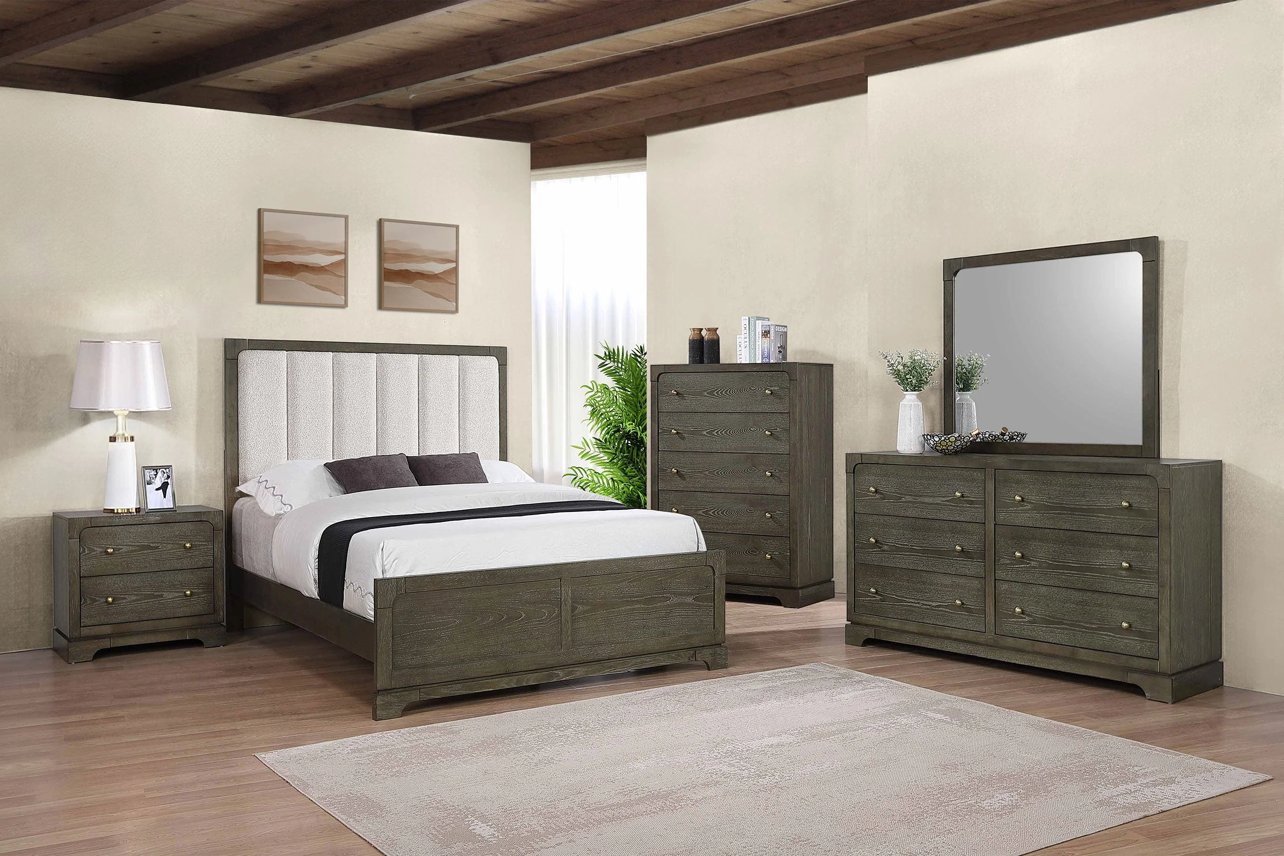 Gran Park 59-inch Panel Bed Dark Cocoa - Image 36