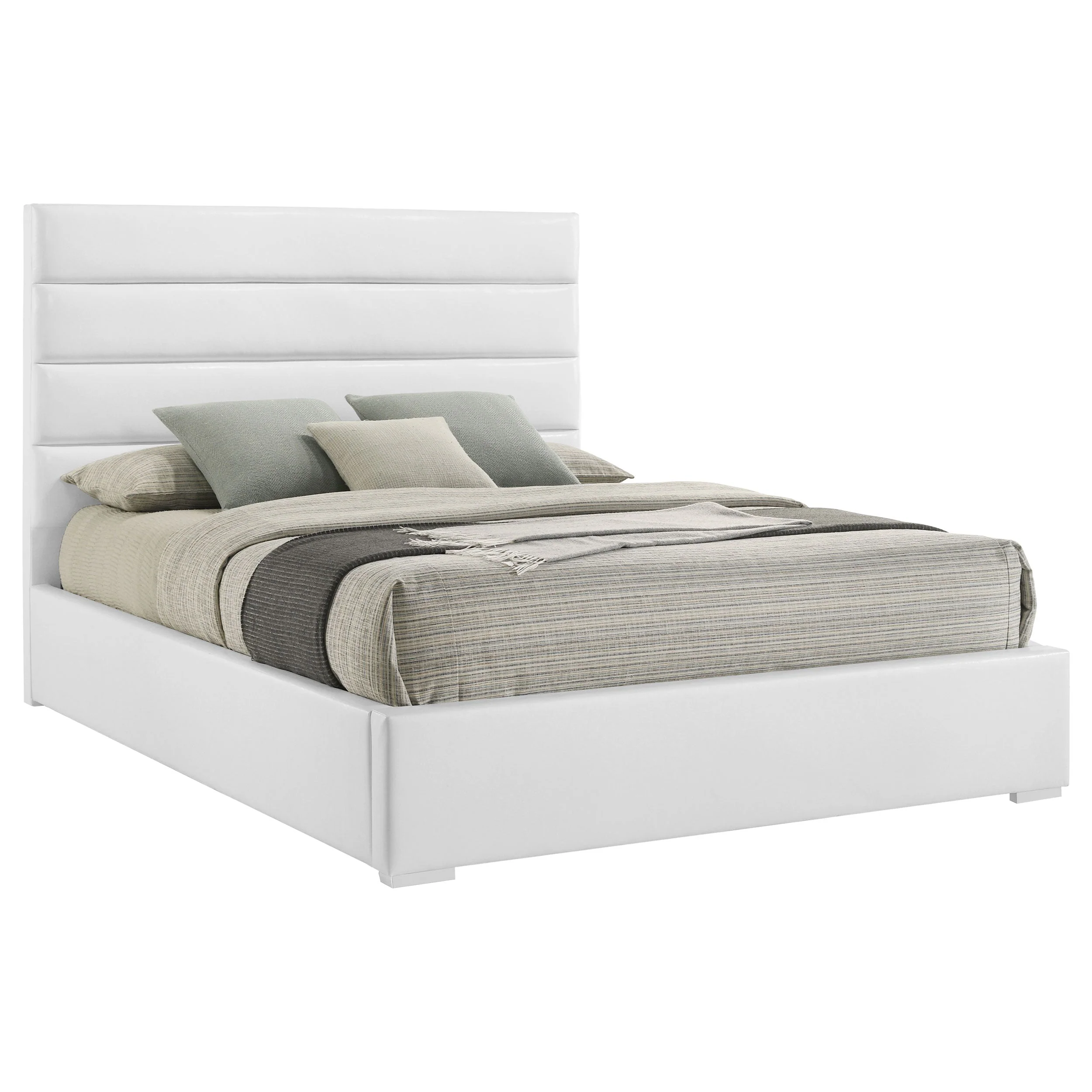 Felicity 53-inch Upholstered Platform Bed - Image 17