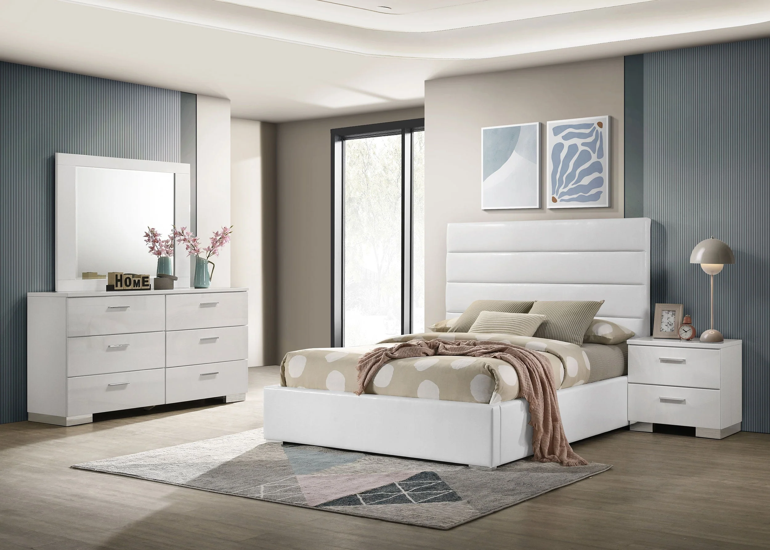 Felicity Bedroom Set High Gloss - Image 17