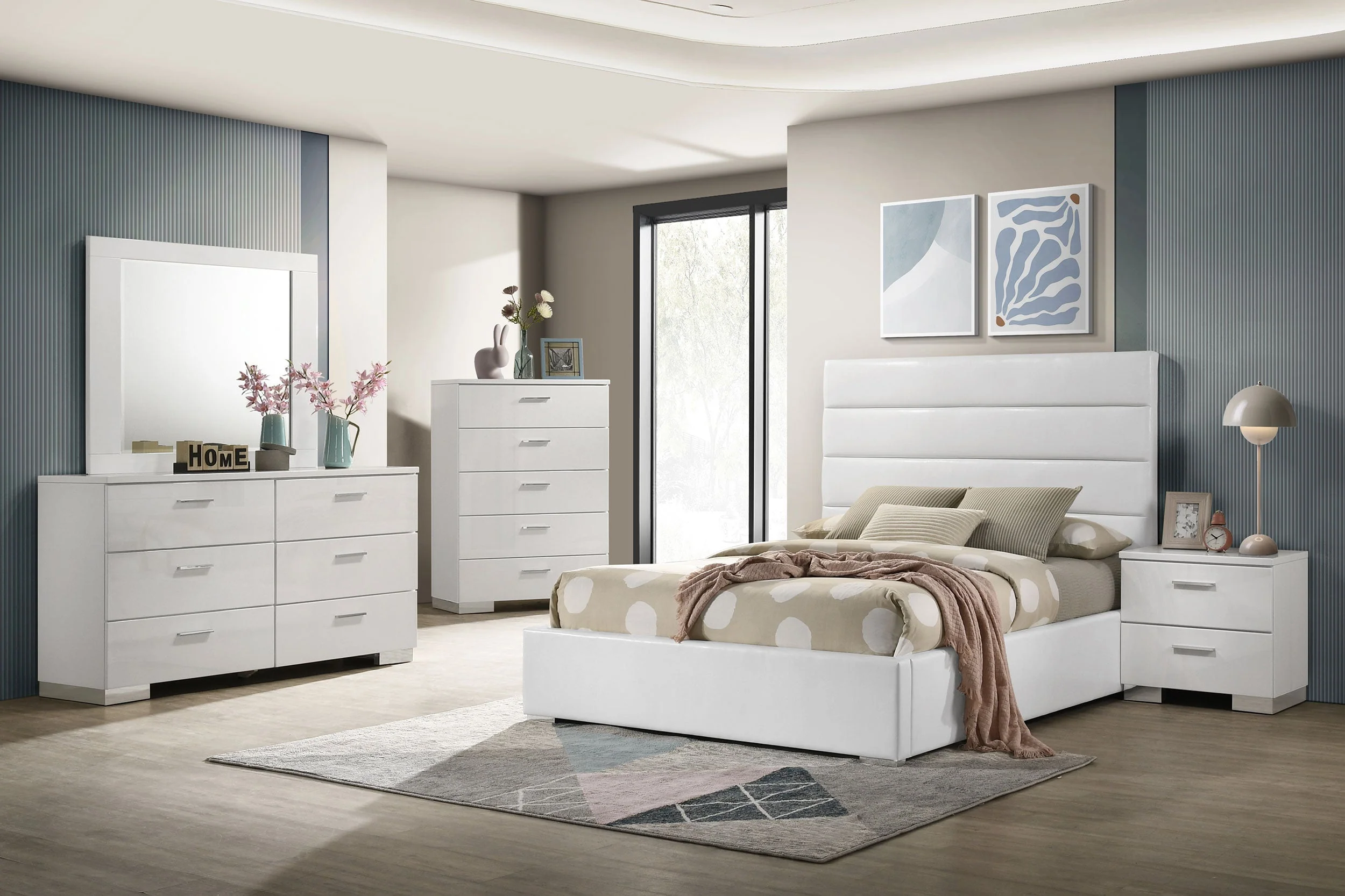 Felicity Bedroom Set High Gloss - Image 18