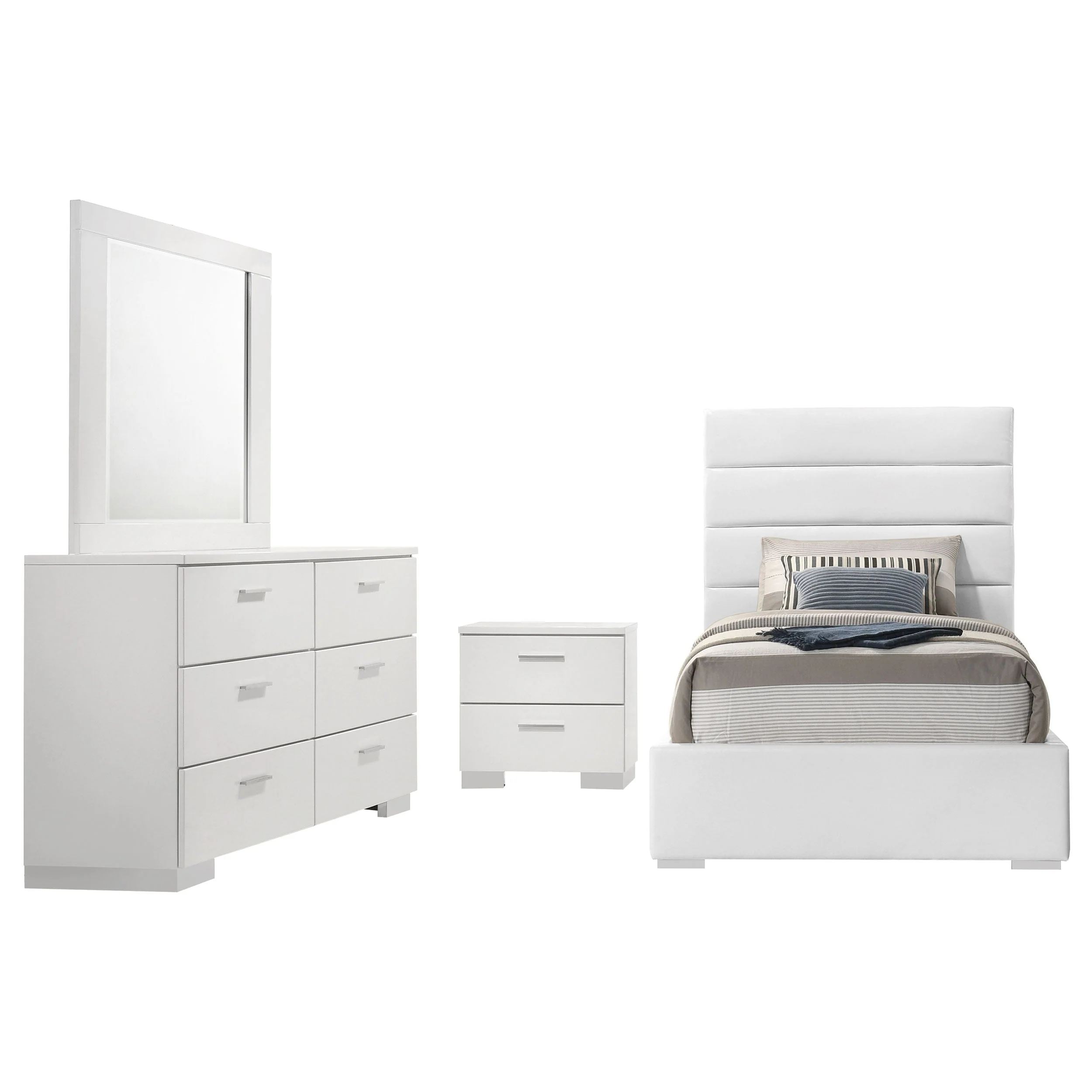 Felicity Bedroom Set High Gloss - Image 29