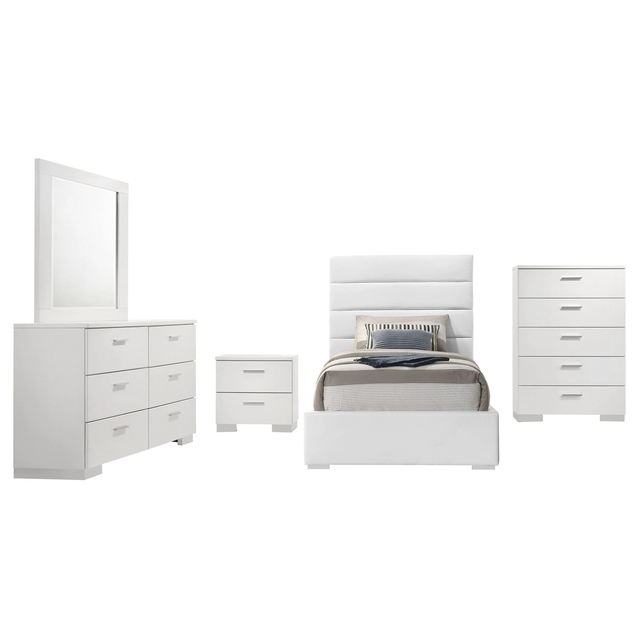Felicity Bedroom Set High Gloss - Image 30