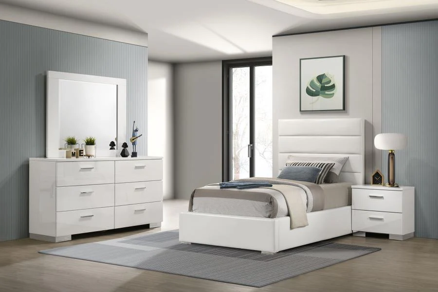 Felicity Bedroom Set High Gloss - Image 9