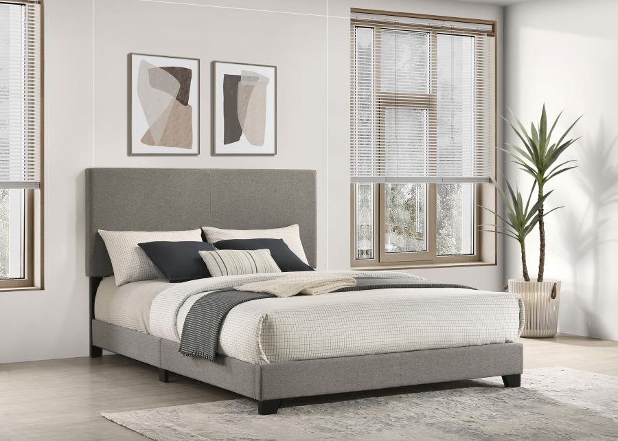 Dorian Fabric Upholstered Panel Bed - Image 4