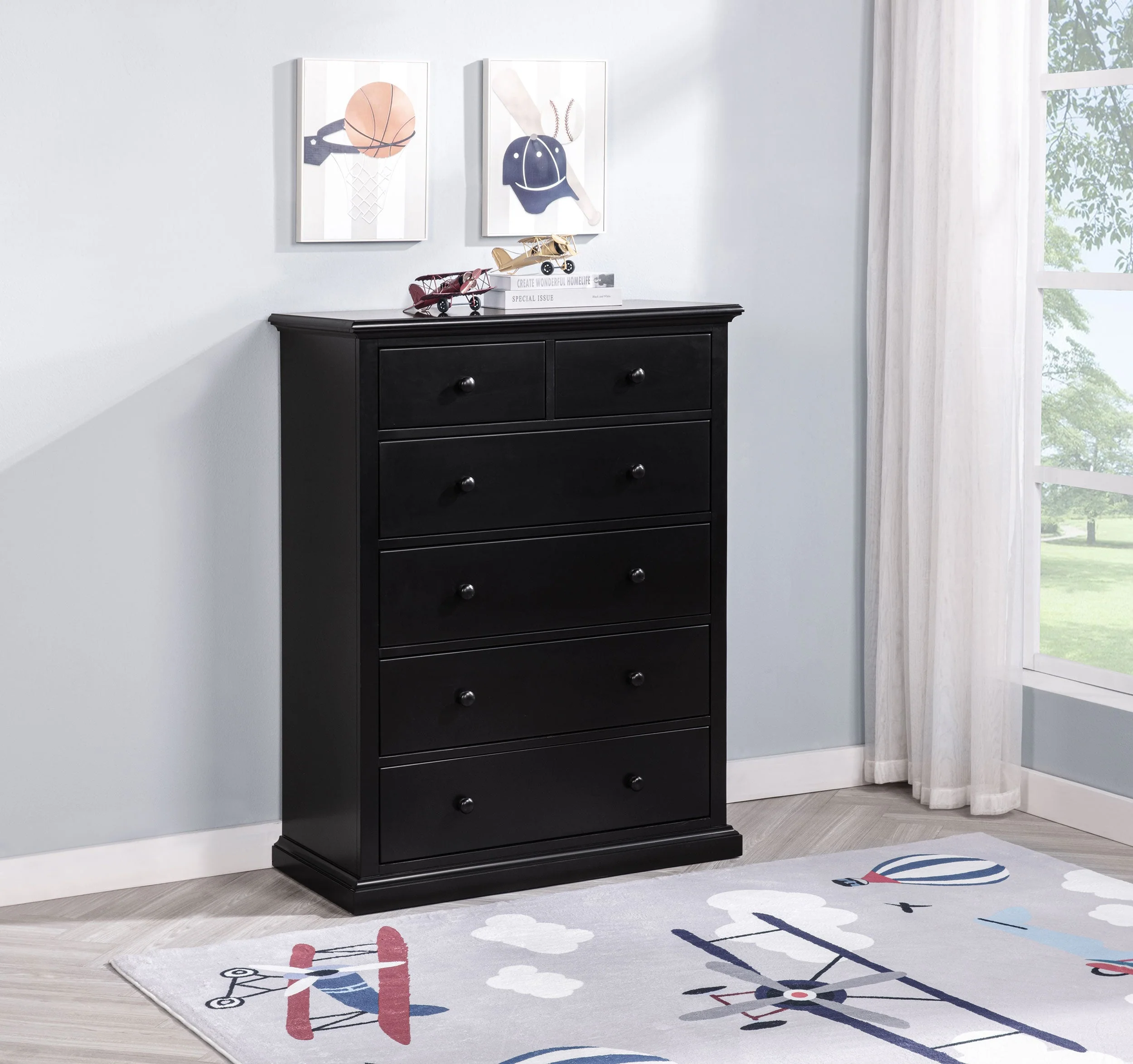 Sumerlin 6-drawer Bedroom Chest of Drawers - Image 9