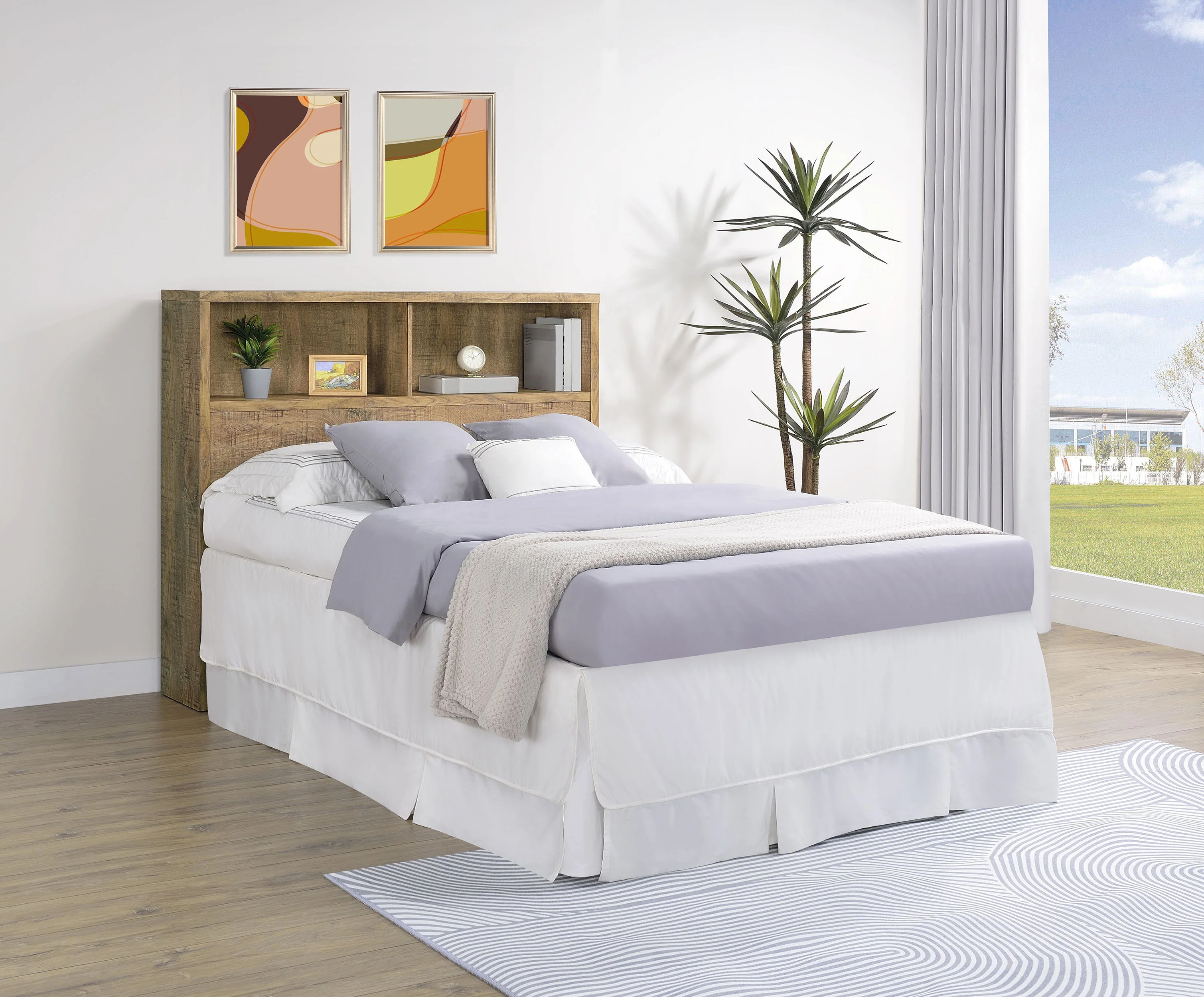 Westpark 49-inch Bookcase Headboard - Image 20