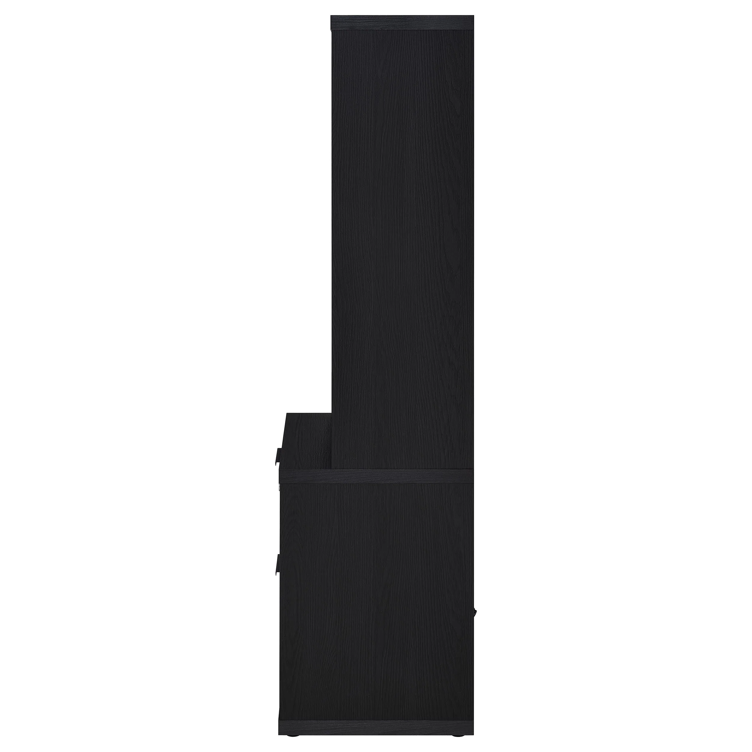 Westpark 3-shelf Bookcase USB and Lockable Drawer - Image 21