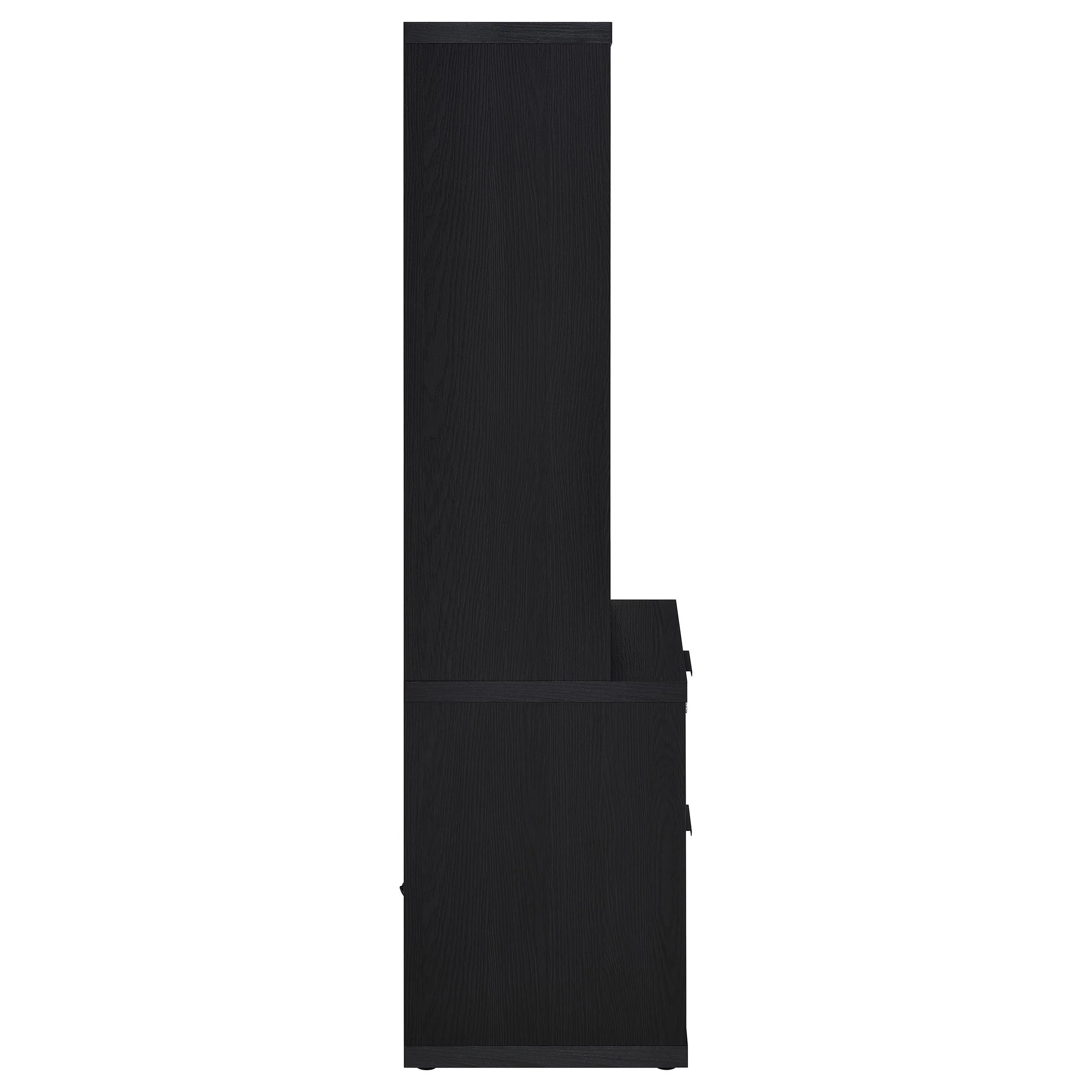 Westpark 3-shelf Bookcase USB and Lockable Drawer - Image 30
