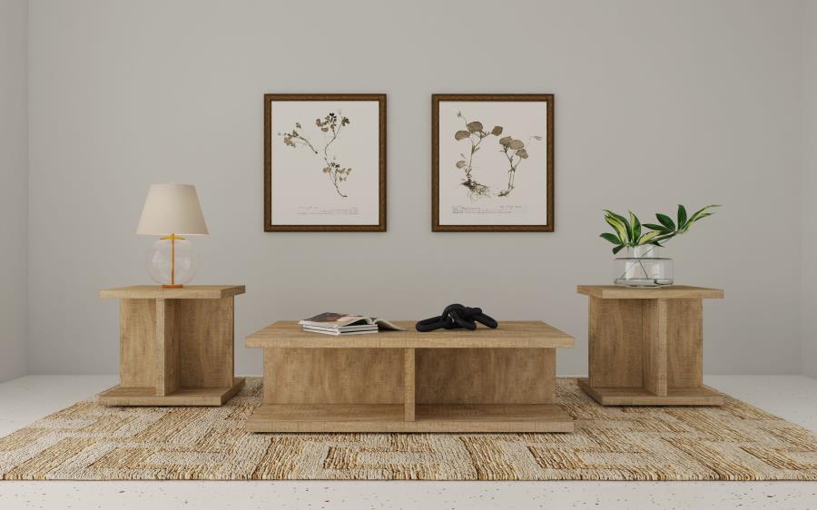 Cortona Coffee and End Table Set Mango - Image 2