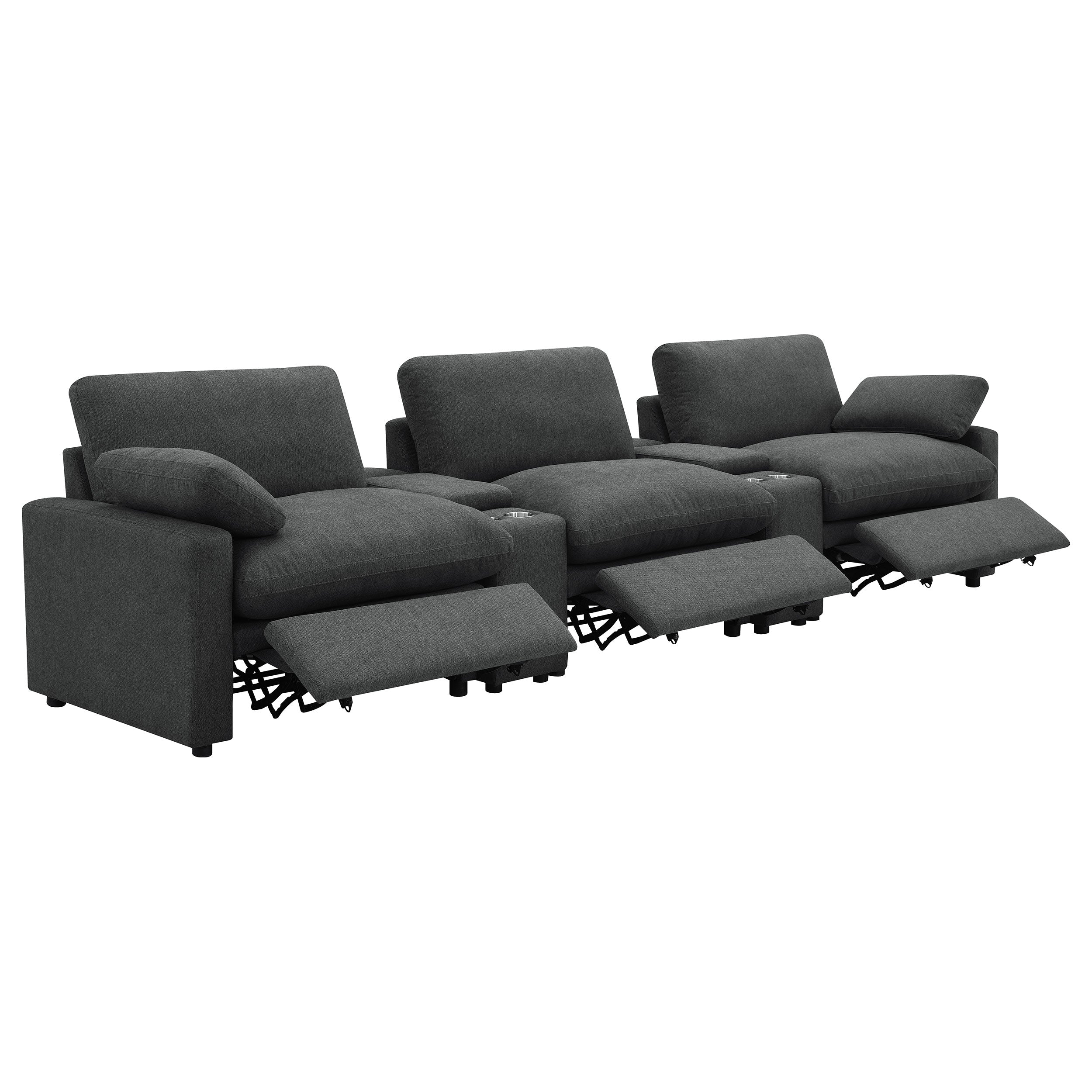 Collins Power Reclining Home Theater Seating - Image 10
