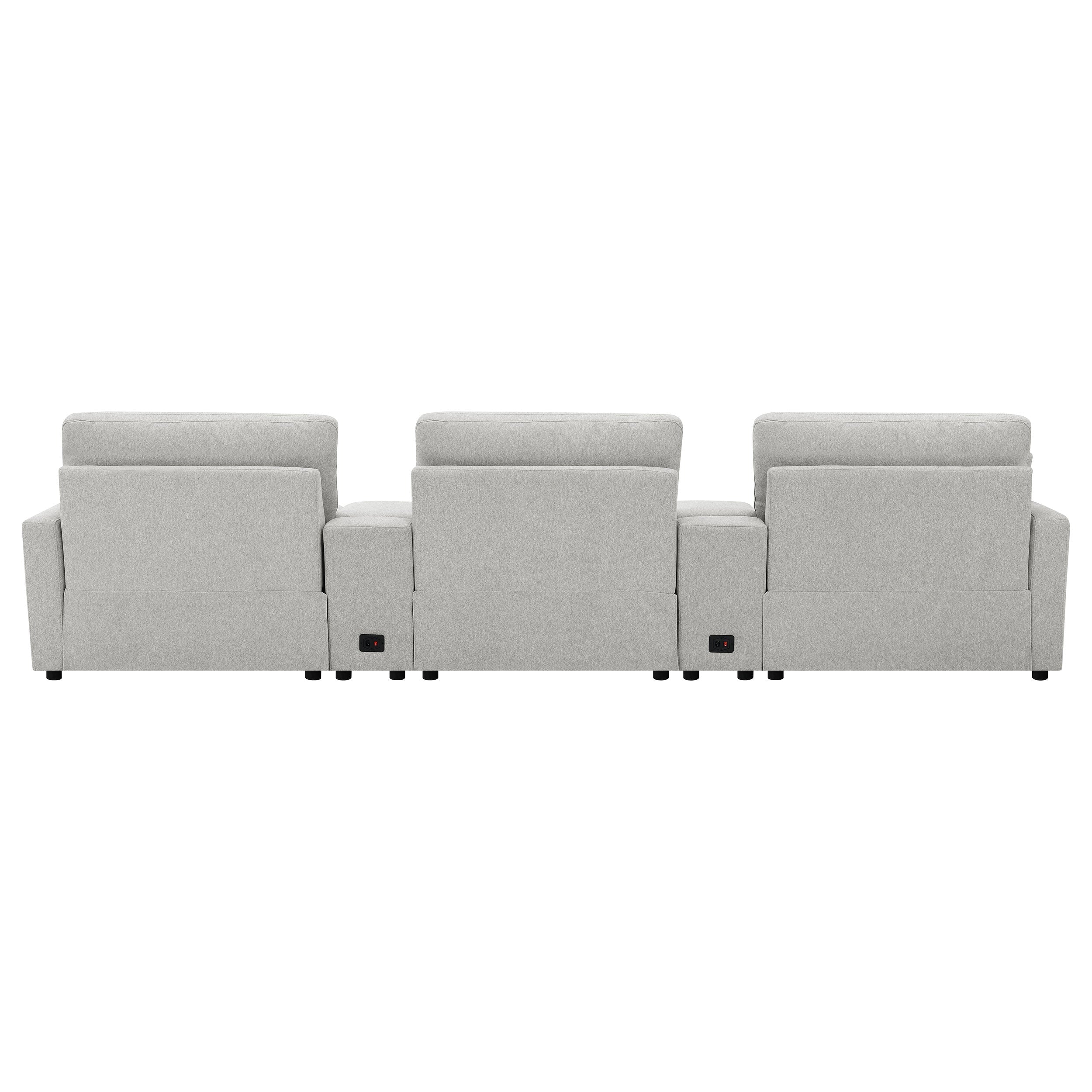 Collins Power Reclining Home Theater Seating - Image 15